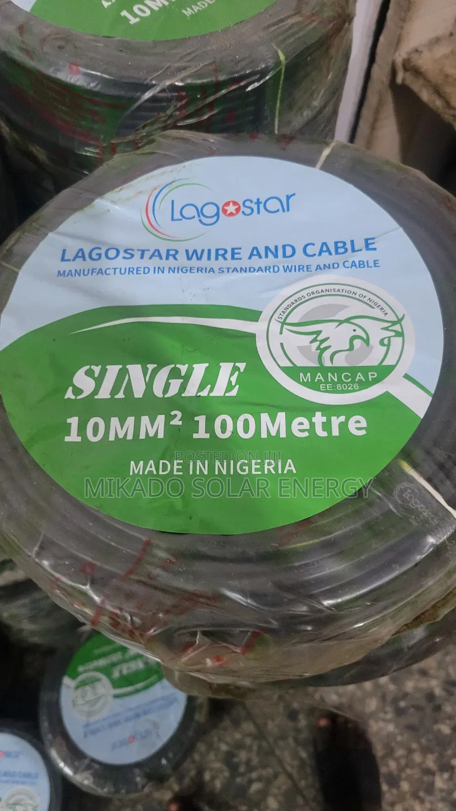 10mm Copper Wire 100metre