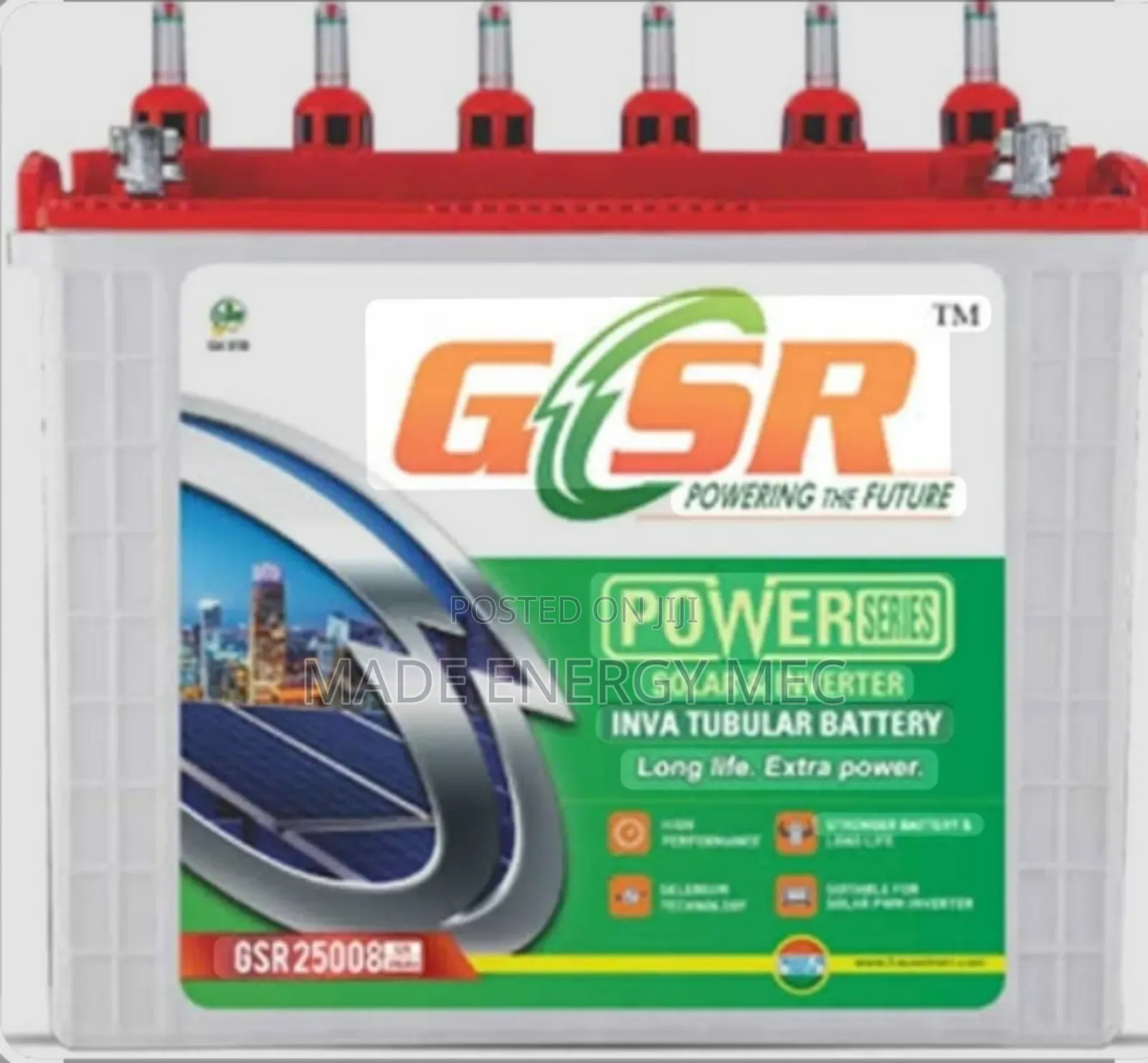 GSR Tubular Battery 240ah