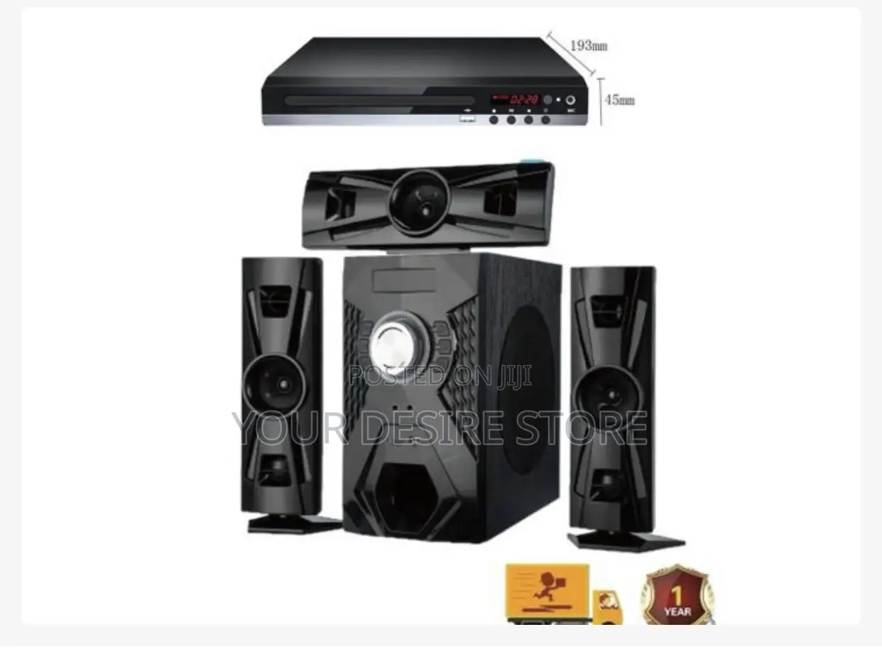 Super X Bass Bluetooth Home Theatre System 3.1 + Free DVD