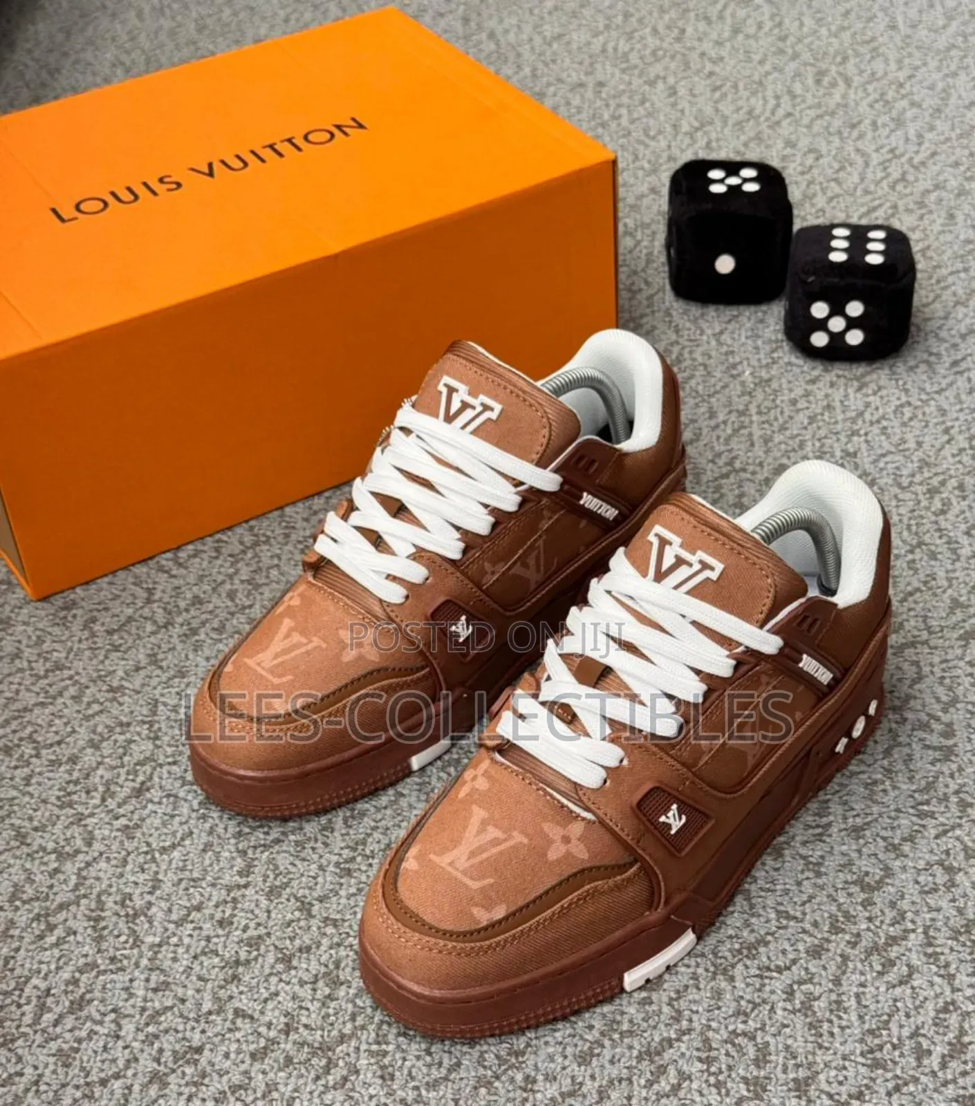 Best Quality Louis Vuitton Leather Sneakers