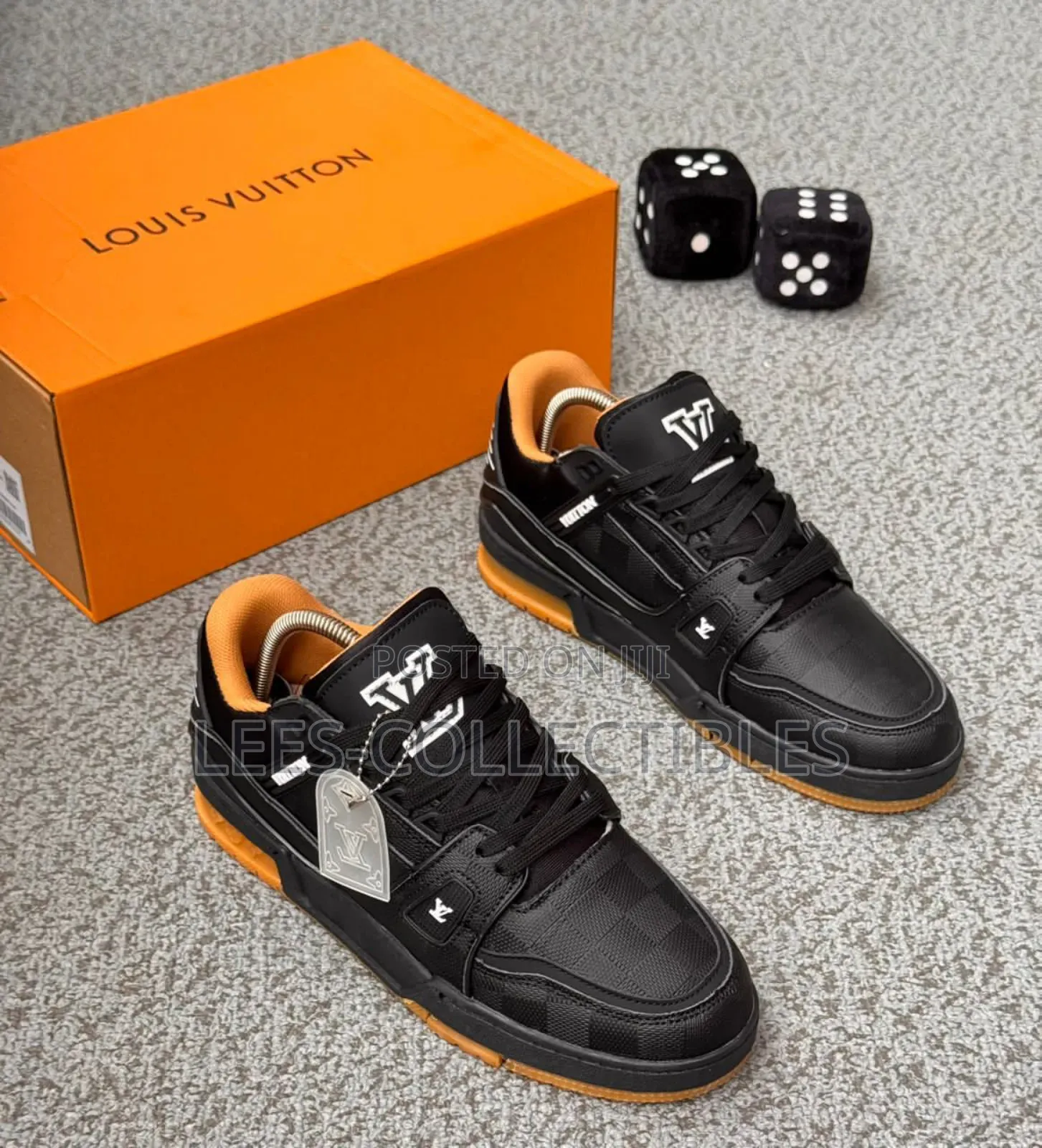 Best Quality Louis Vuitton Leather Sneakers