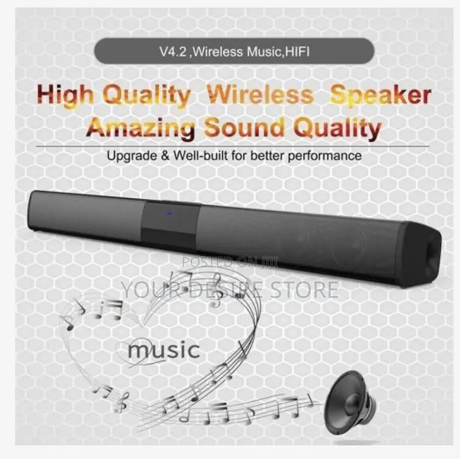 Soundbar - Speaker - 20w - 3d - Black
