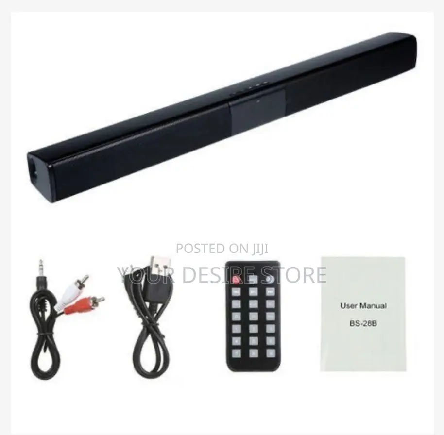 Soundbar - Speaker - 20w - 3d - Black