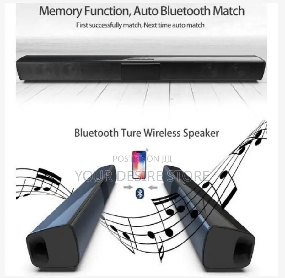 Soundbar - Speaker - 20w - 3d - Black