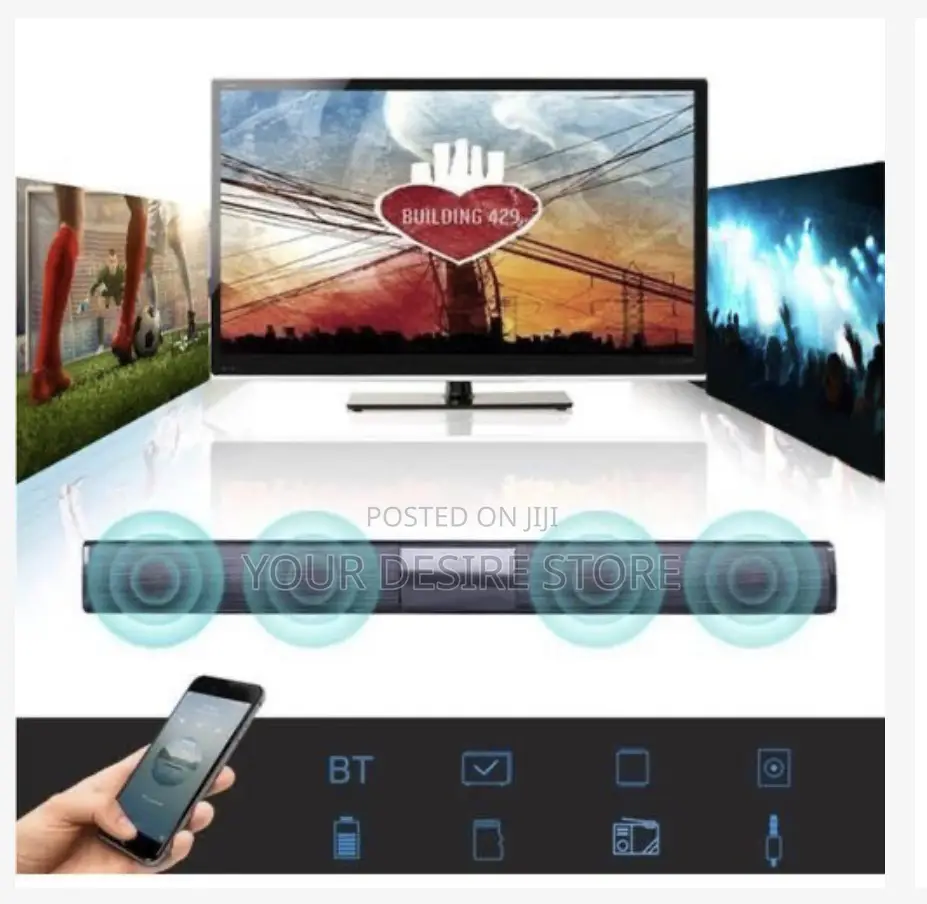 Soundbar - Speaker - 20w - 3d - Black