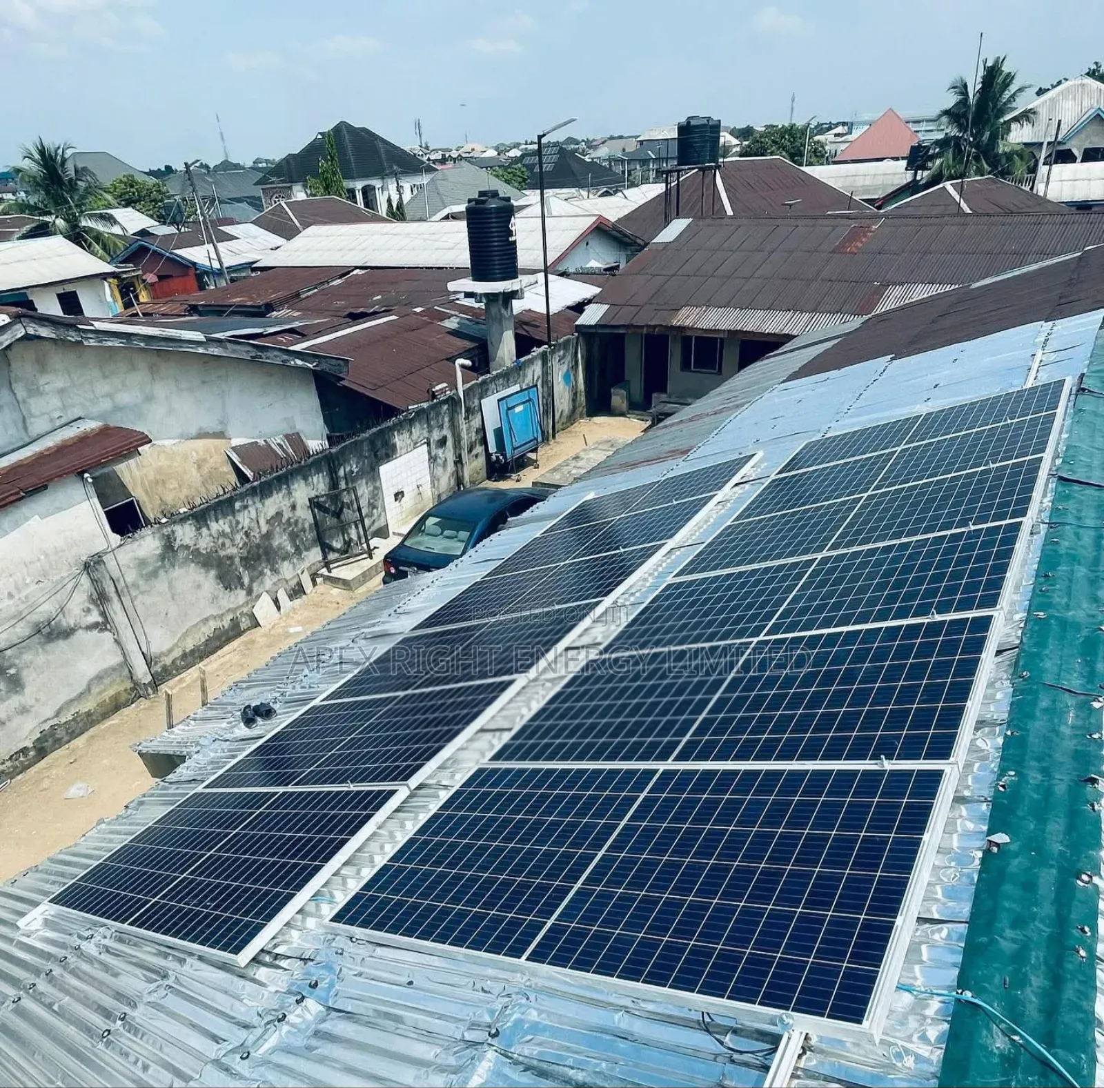12kva Cworth Hybrid Setup+15kwh Lithium+12pcs-650w Panel
