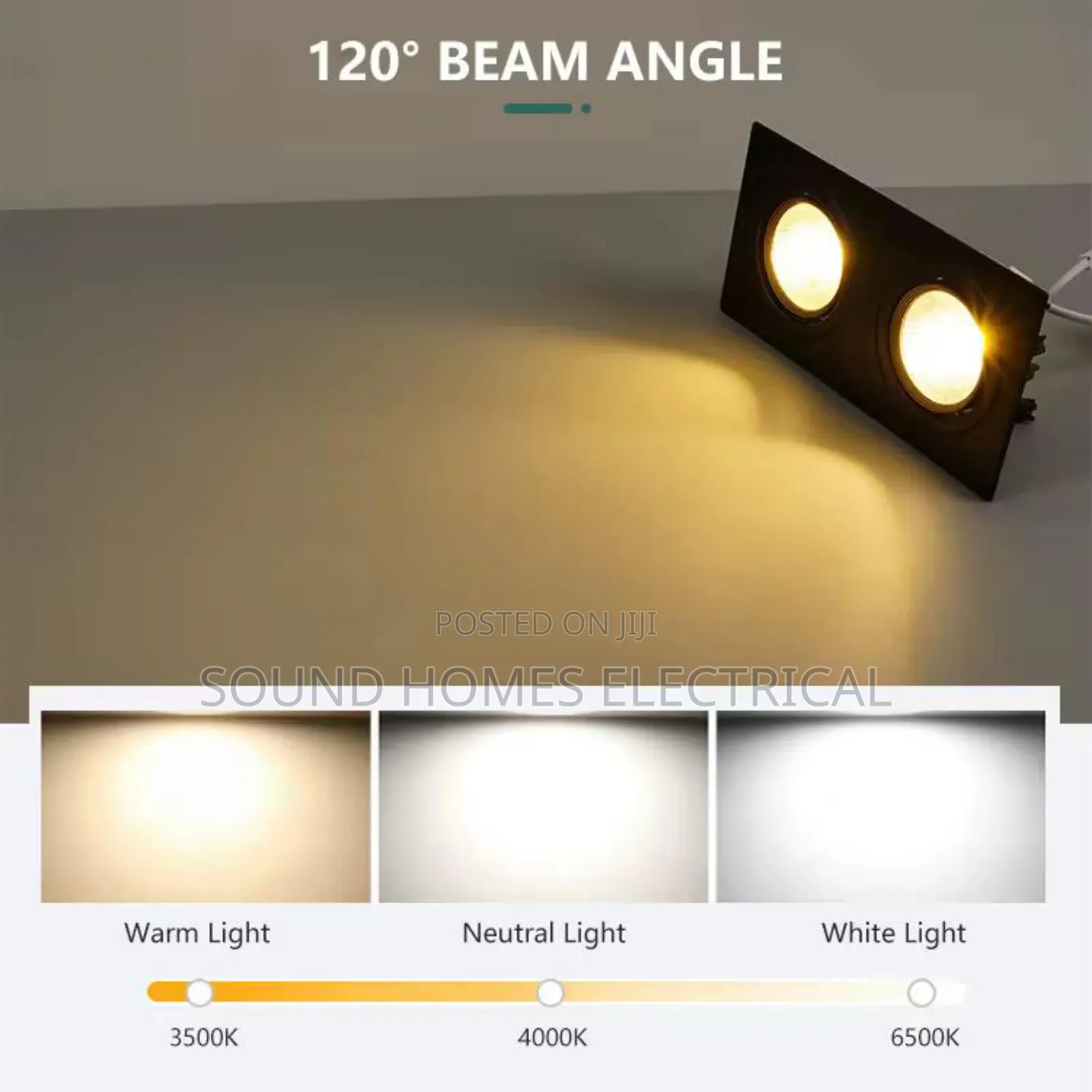 Magnificent Double Spotlights