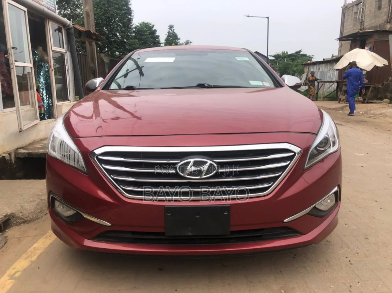 Hyundai Sonata Base Sedan FWD (2.4L 4cyl 6A) 2016 Red