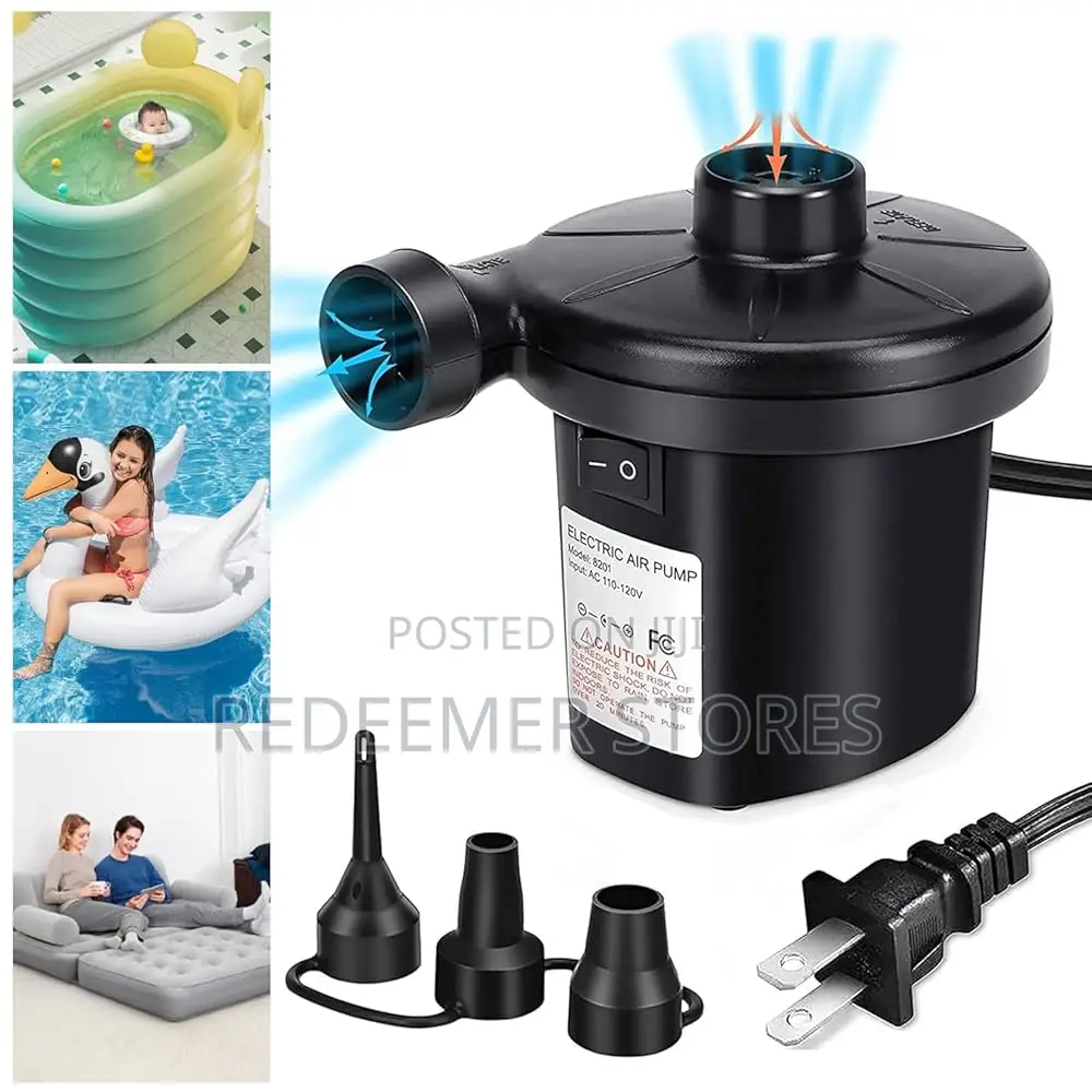 Electric Air Pump for Inflatables |