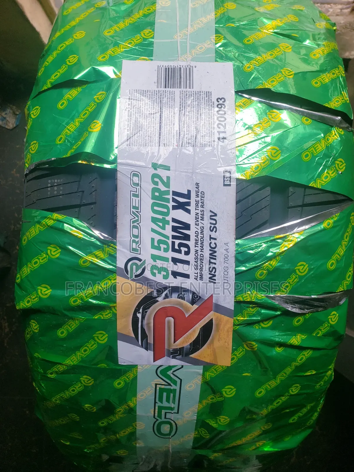 315/40r21 Rovelo Premium Tire