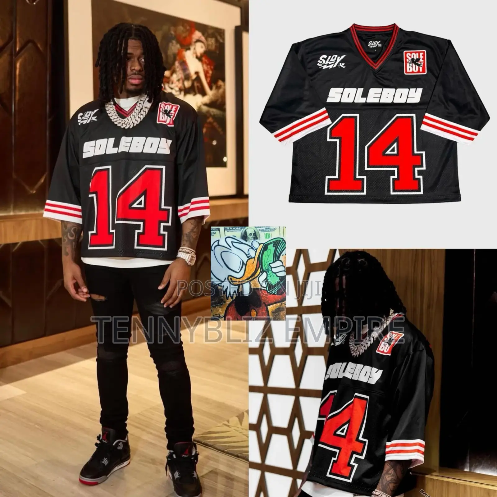 Stars-Inspired Latest Luxury Quality Soleboy Jersey