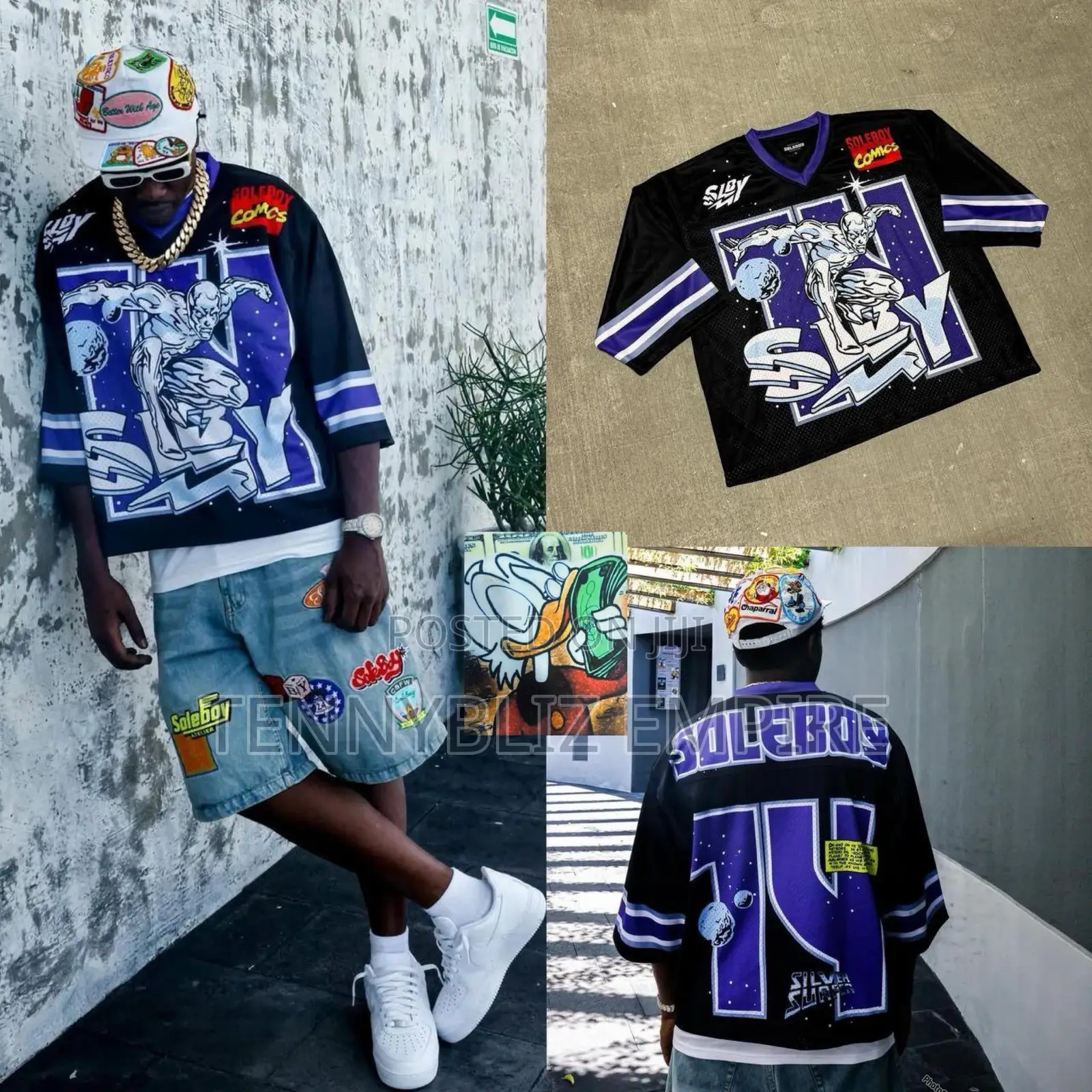 Stars-Inspired Latest Luxury Quality Soleboy Jersey