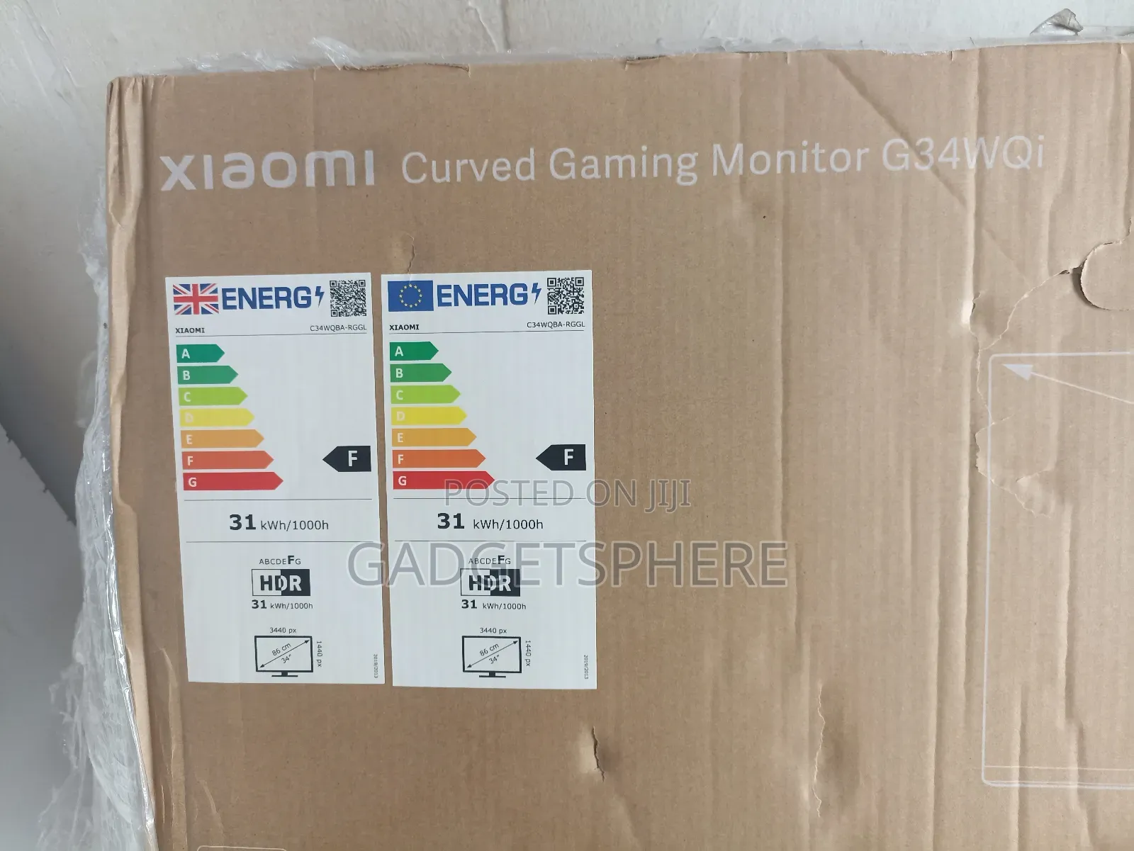 Curved Gaming Monitor G34wqi
