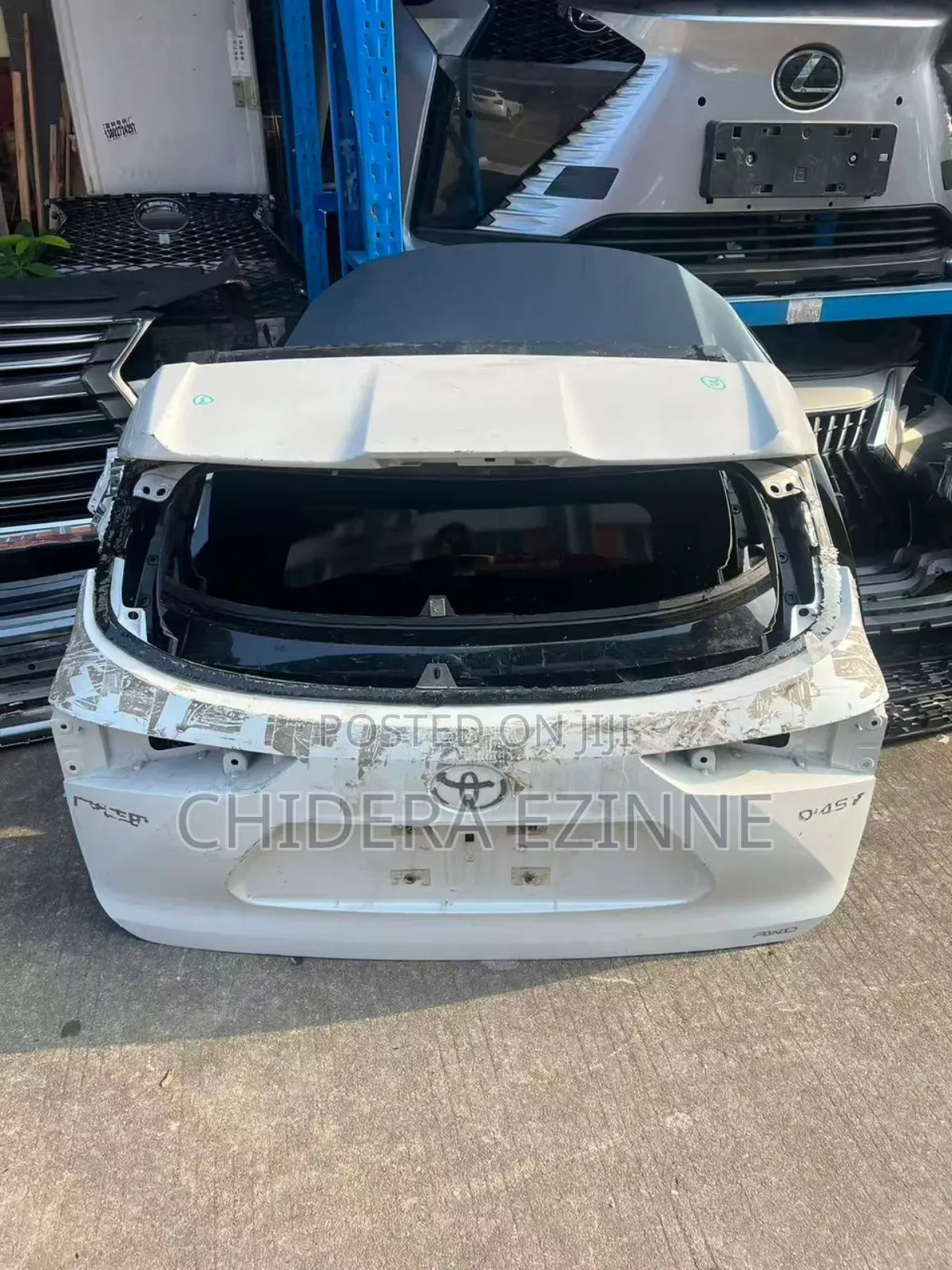 Toyota Highlander 2020 to 2022 Model Empty Boot