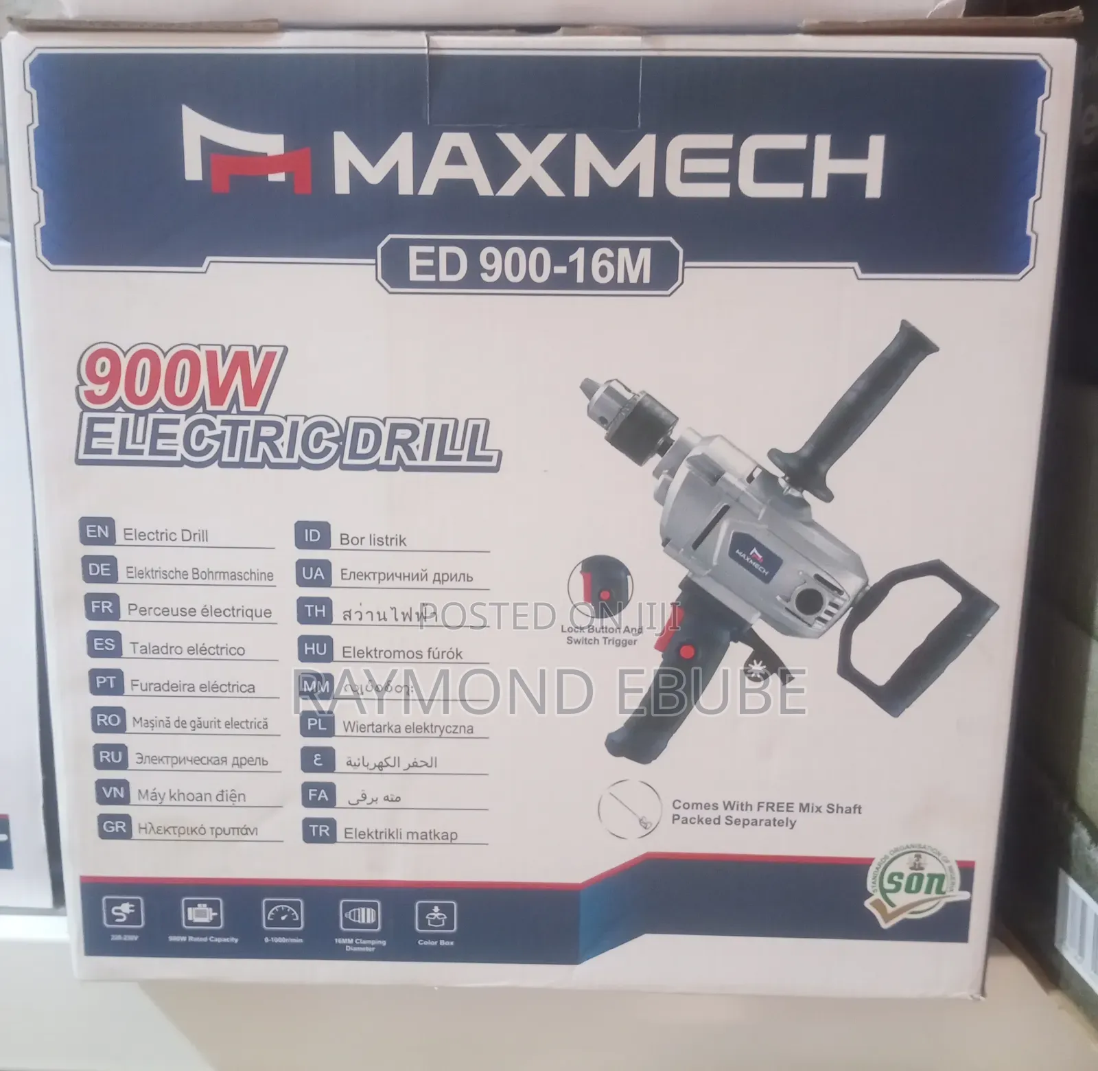 Maxmech Drilling Machine 16m 900w