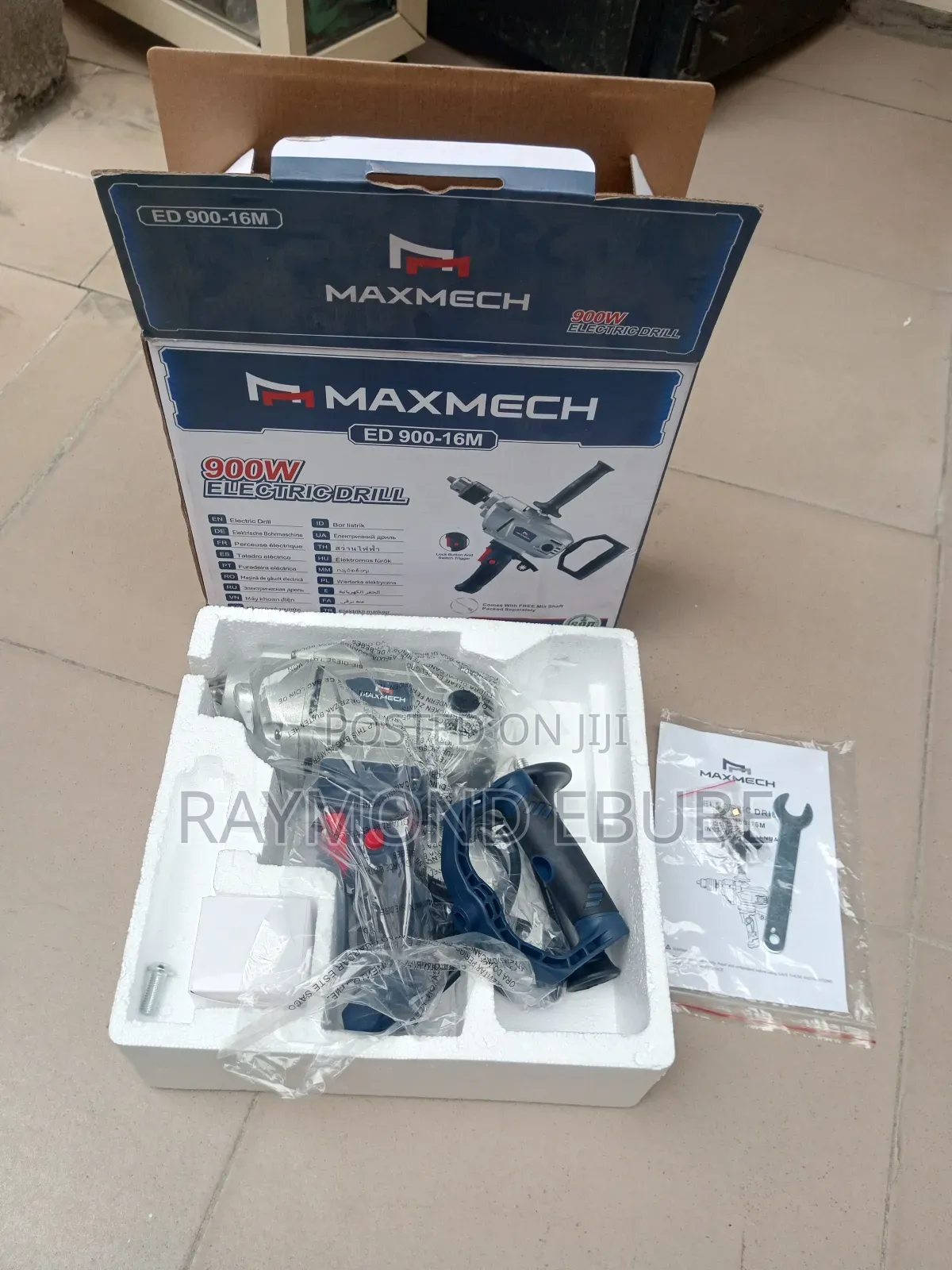 Maxmech Drilling Machine 16m 900w