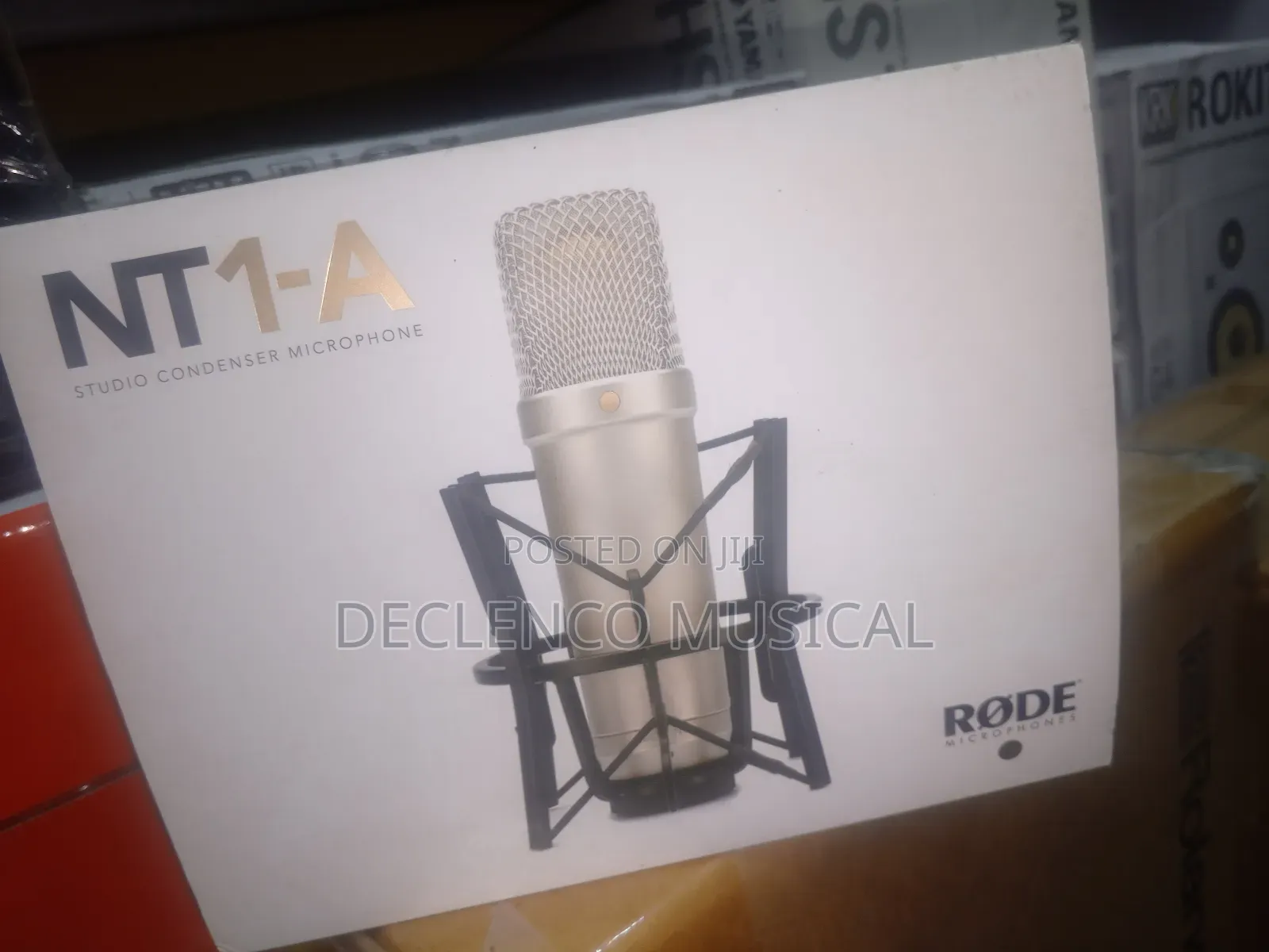 Nt1-a Rode Professional Studio Condenser Microphone