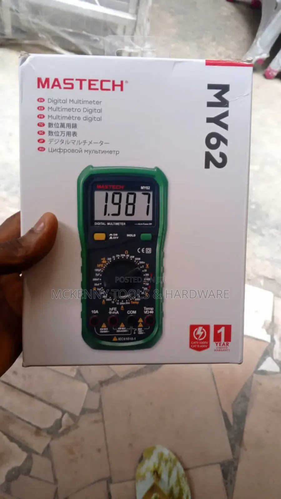 Mastech My62 Digital Multimeter