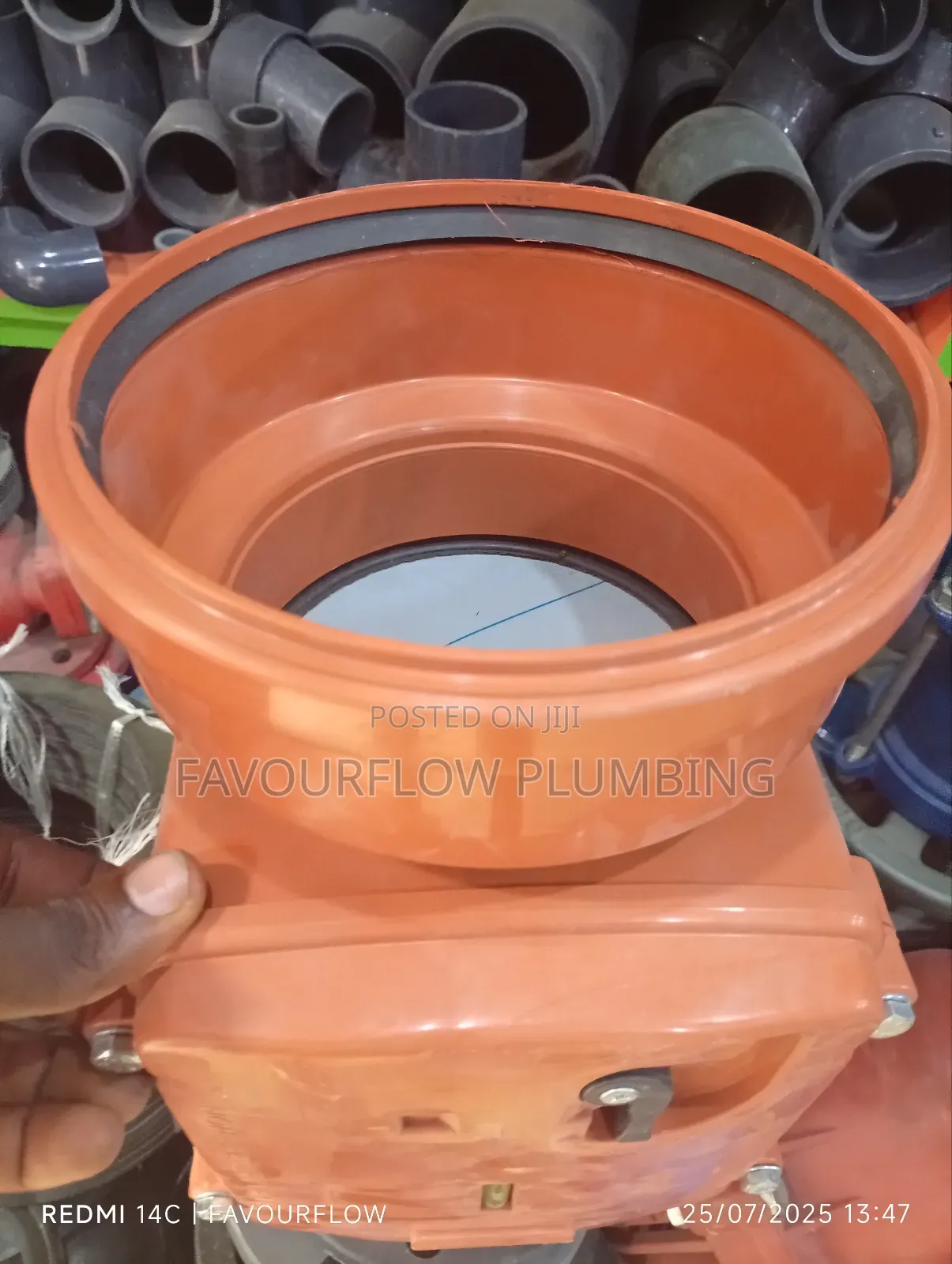 8 Inches PVC Non Return Valve