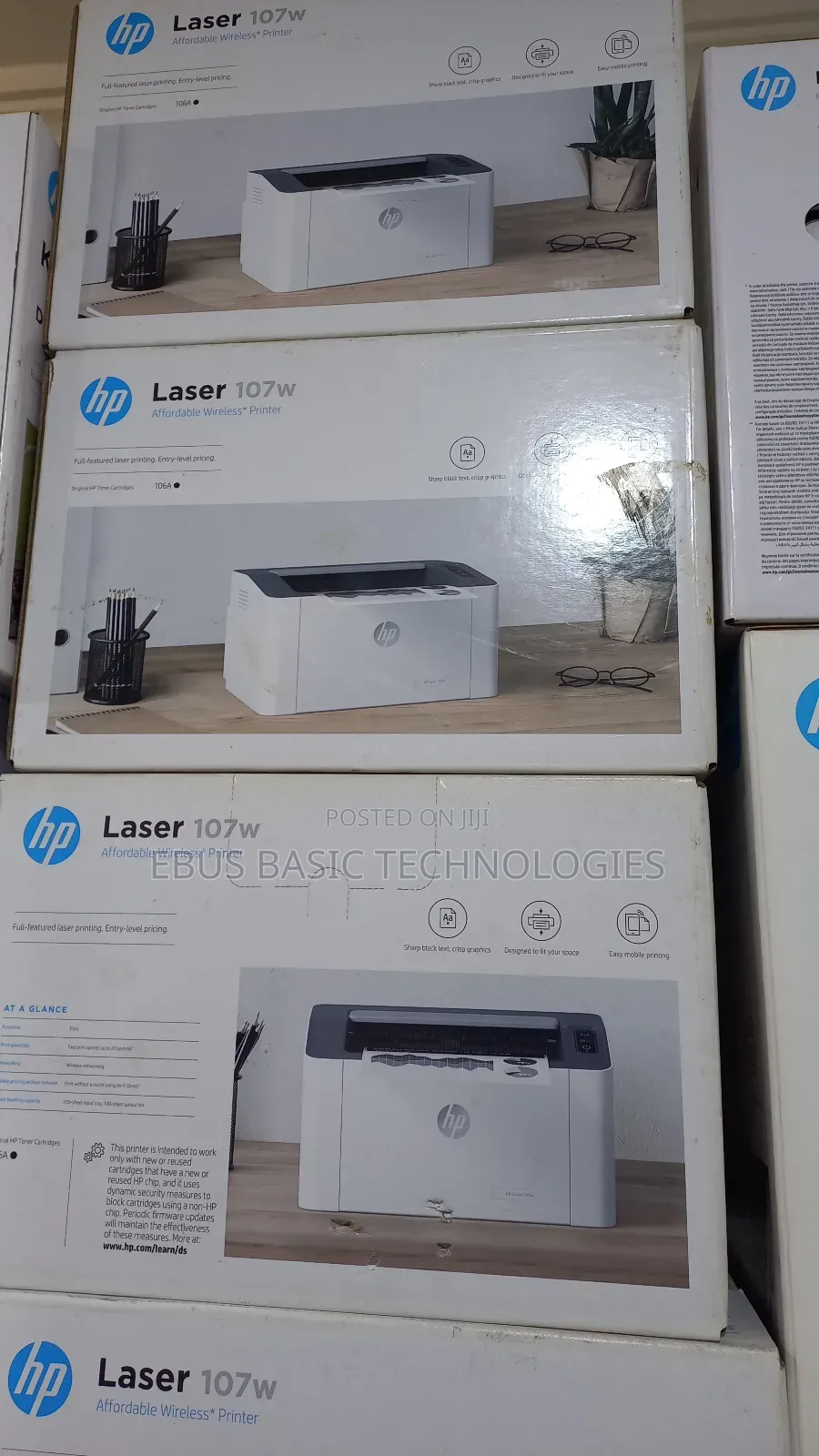 Hp Laserjet Pro 107w Single Printer