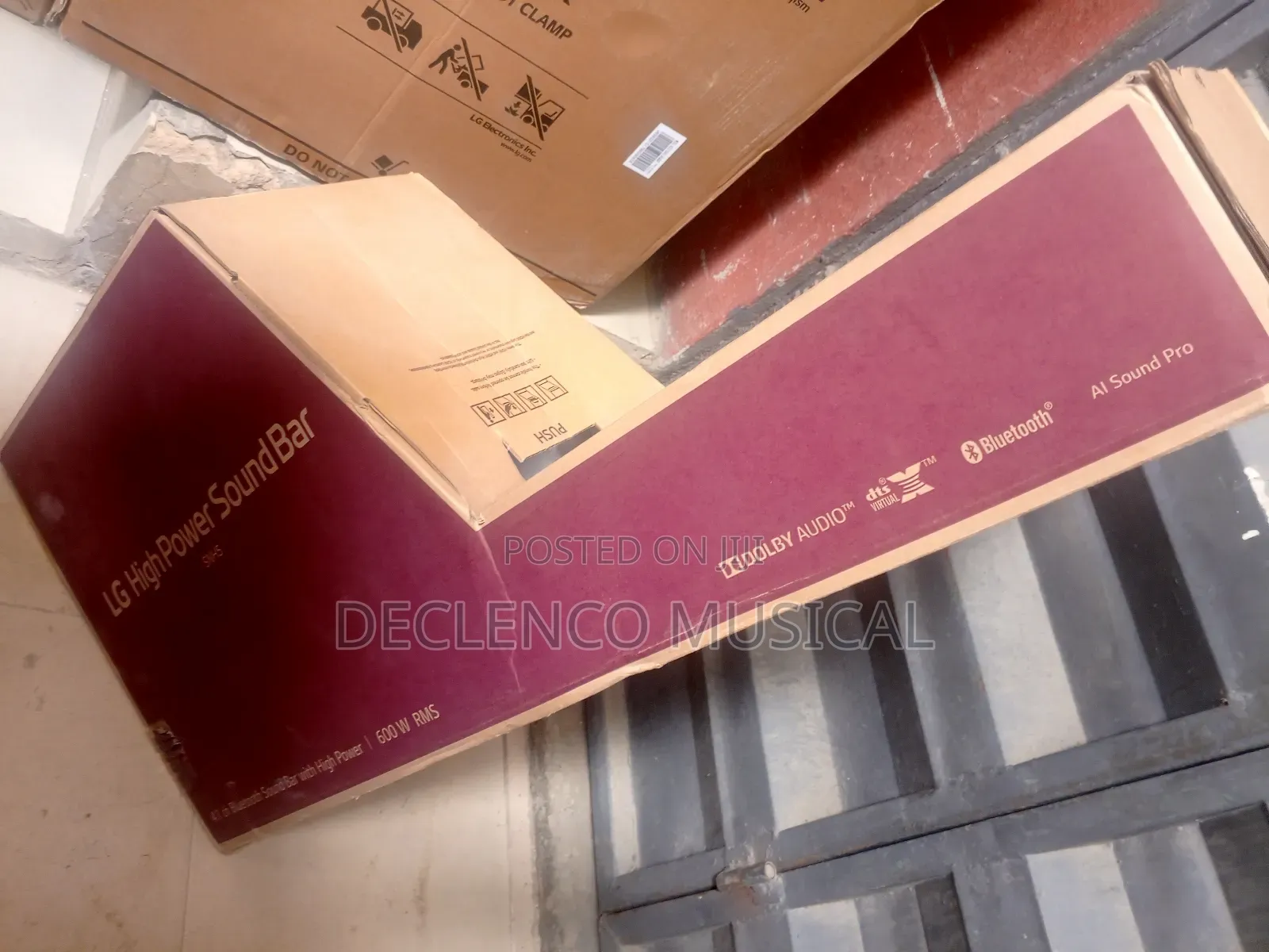 Lg High Power Sound Bar 4.1 Ch Bluetooth Sound System