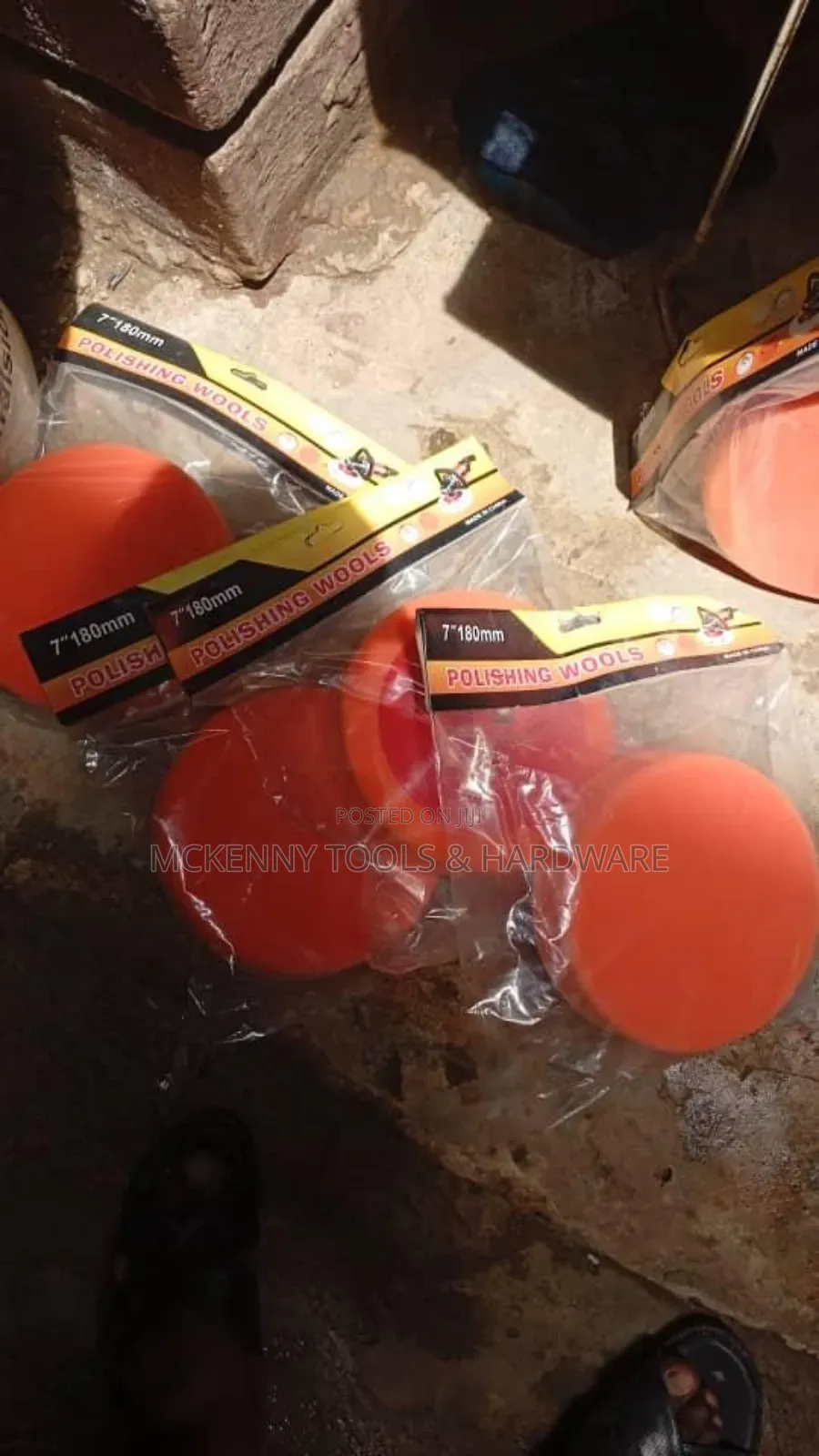 7-Inch (180mm) Sponge Polishing Pads, Often Referred
