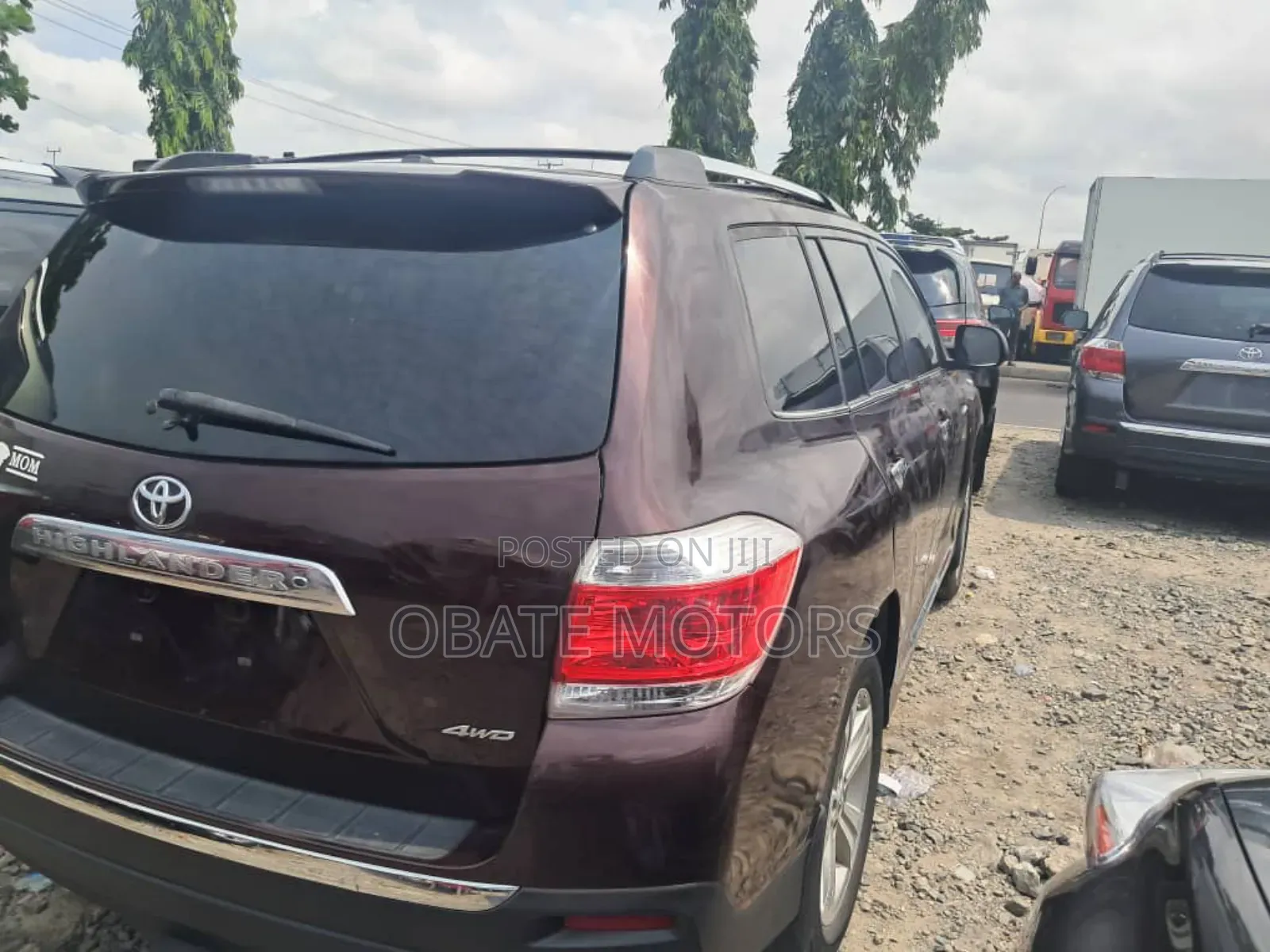 Toyota Highlander Limited 3.5L 2WD 2013 Brown