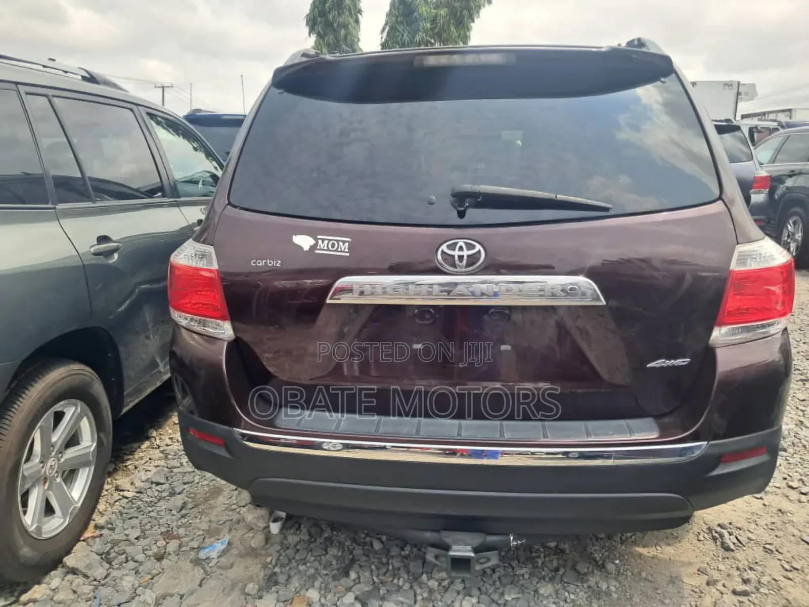Toyota Highlander Limited 3.5L 2WD 2013 Brown