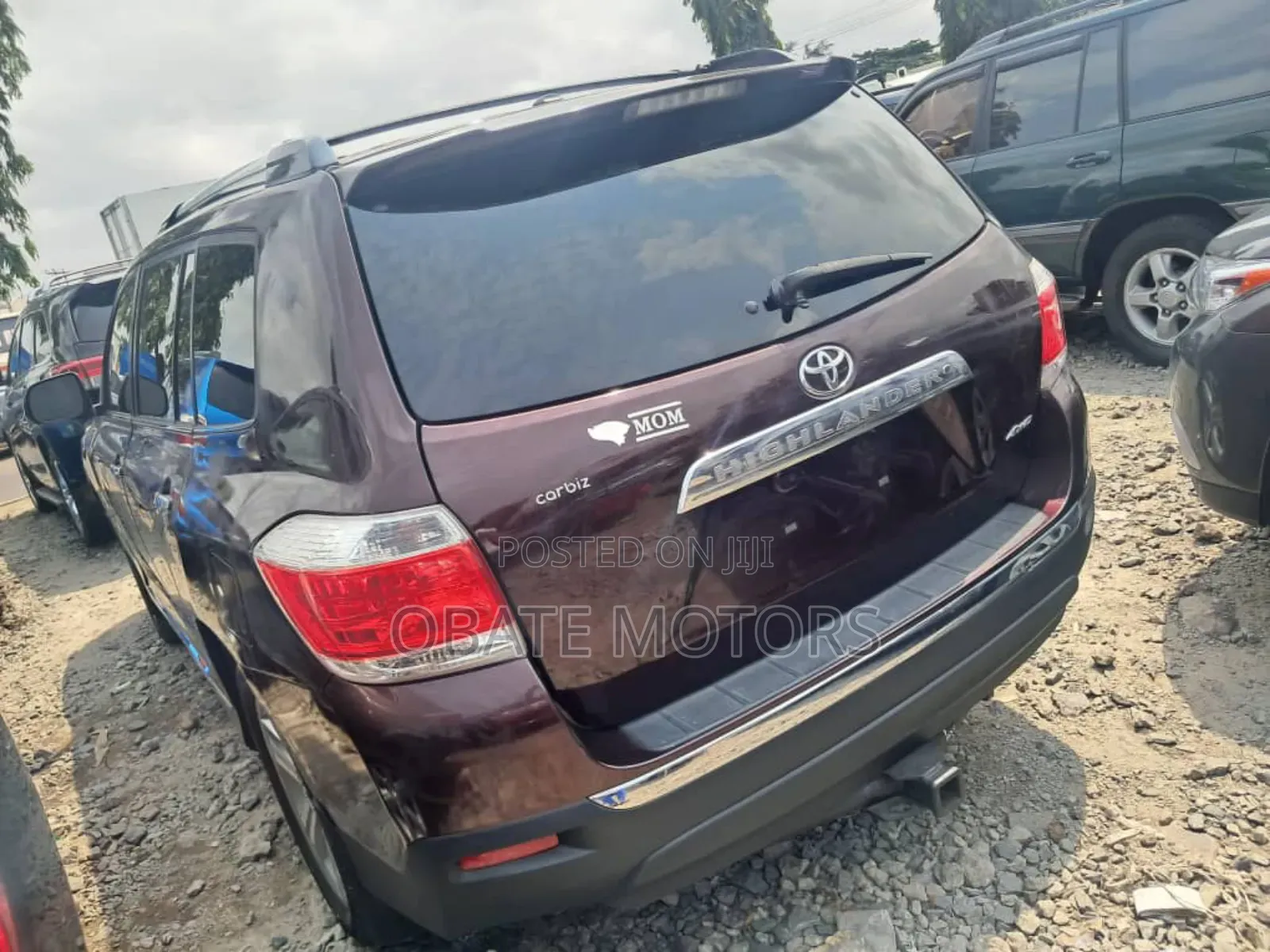 Toyota Highlander Limited 3.5L 2WD 2013 Brown