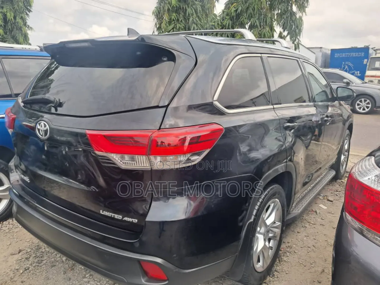 Toyota Highlander Limited Platinum V6 4x4 (3.5L 6cyl 6A) 2016 Black