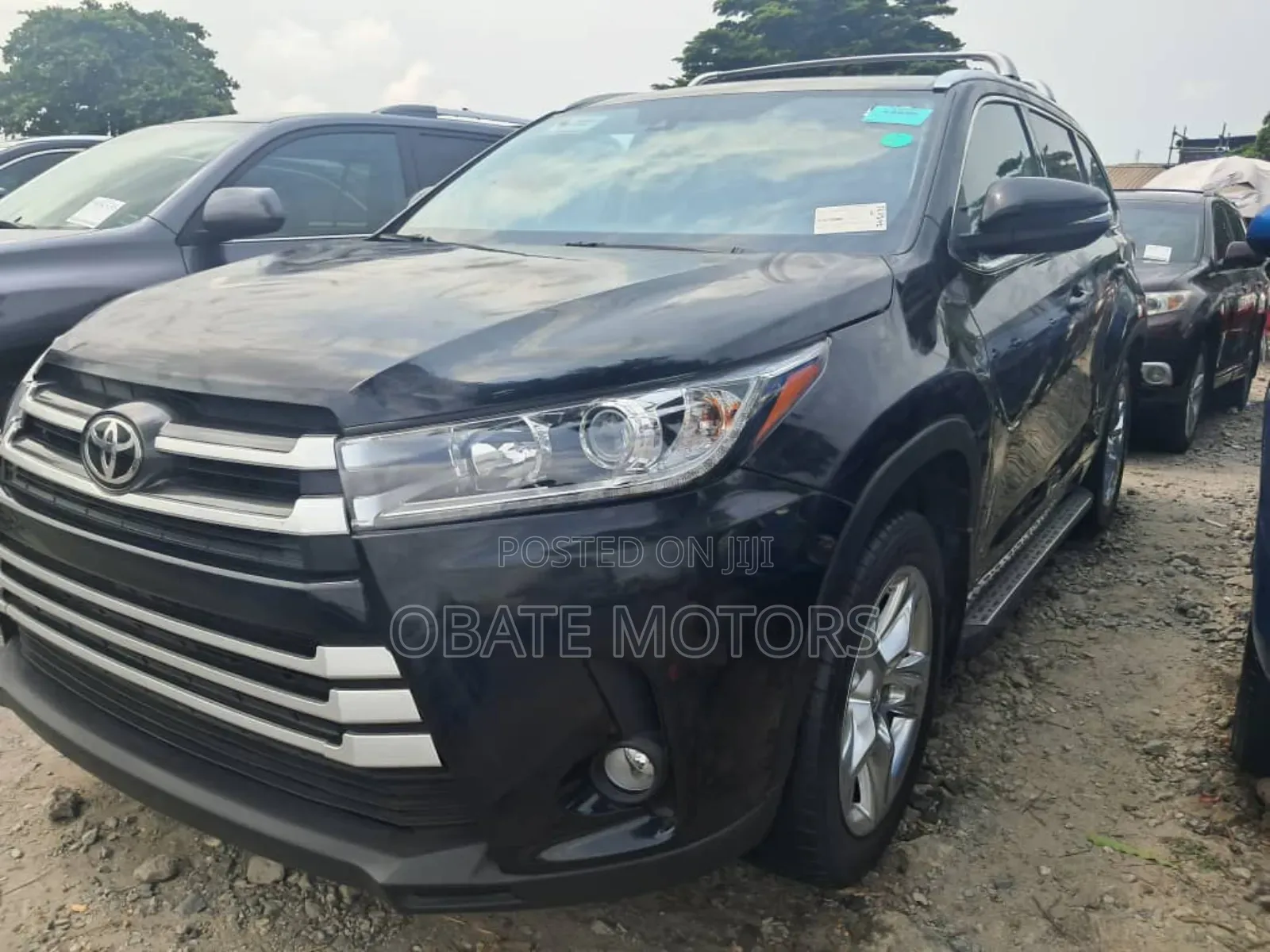 Toyota Highlander Limited Platinum V6 4x4 (3.5L 6cyl 6A) 2016 Black