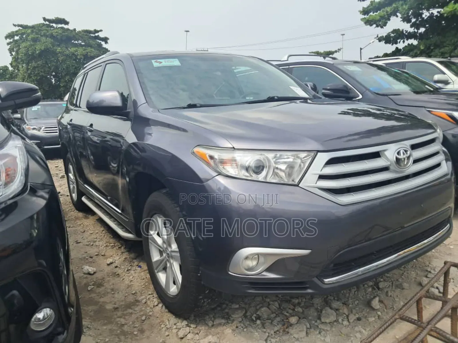 Toyota Highlander Limited 3.5L 2WD 2013 Gray