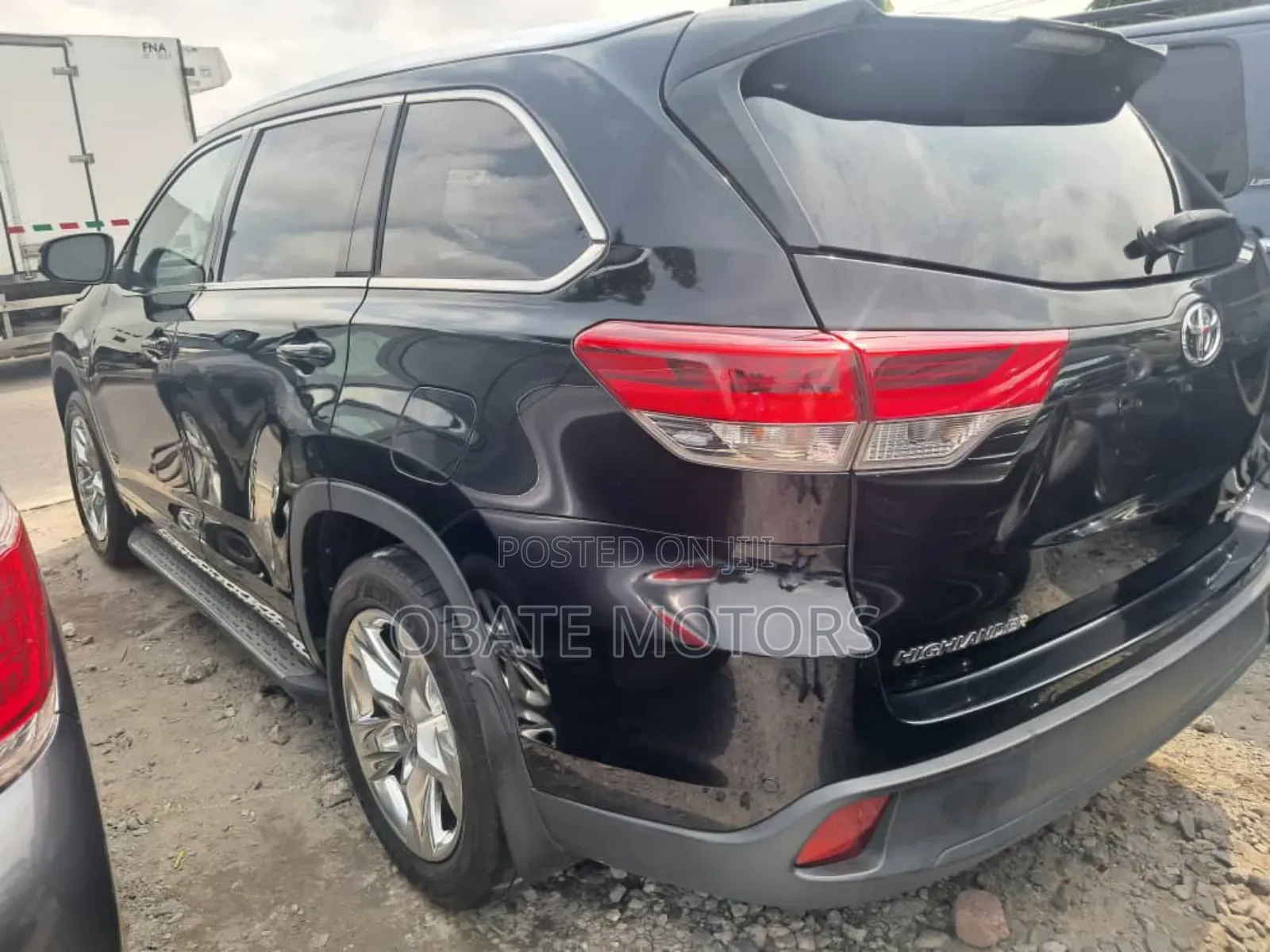 Toyota Highlander Limited Platinum V6 4x4 (3.5L 6cyl 6A) 2016 Black