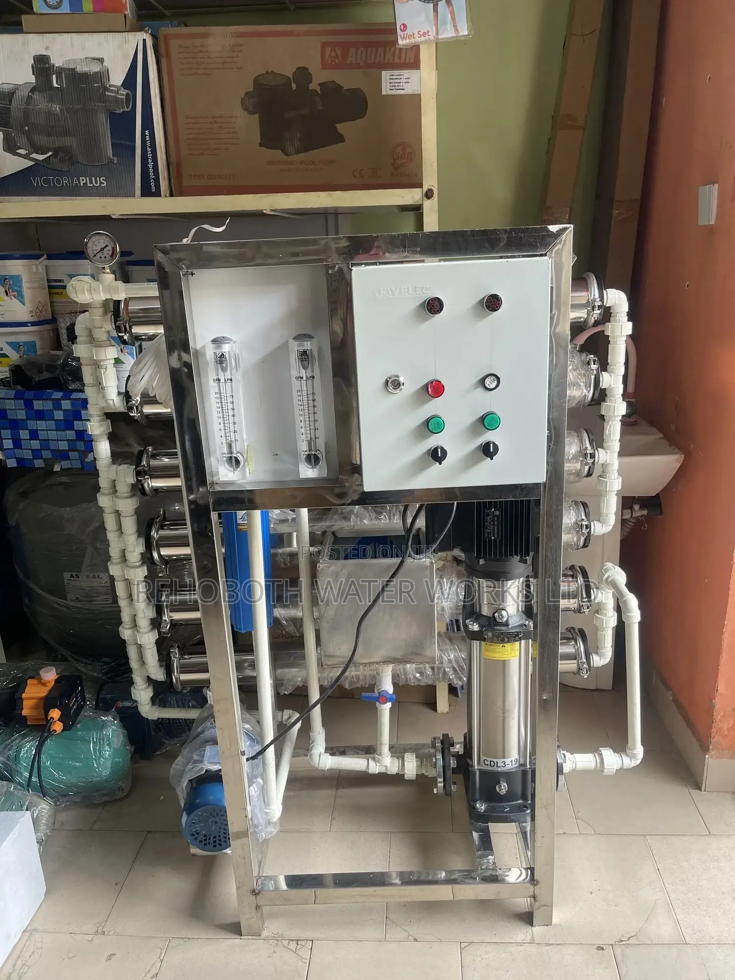 Reverse Osmosis System ( Water Purification for Water Treatment)