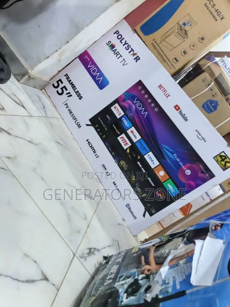 Family Entertainment – Polystar 55” Android Tv Pv-Hk55flsm