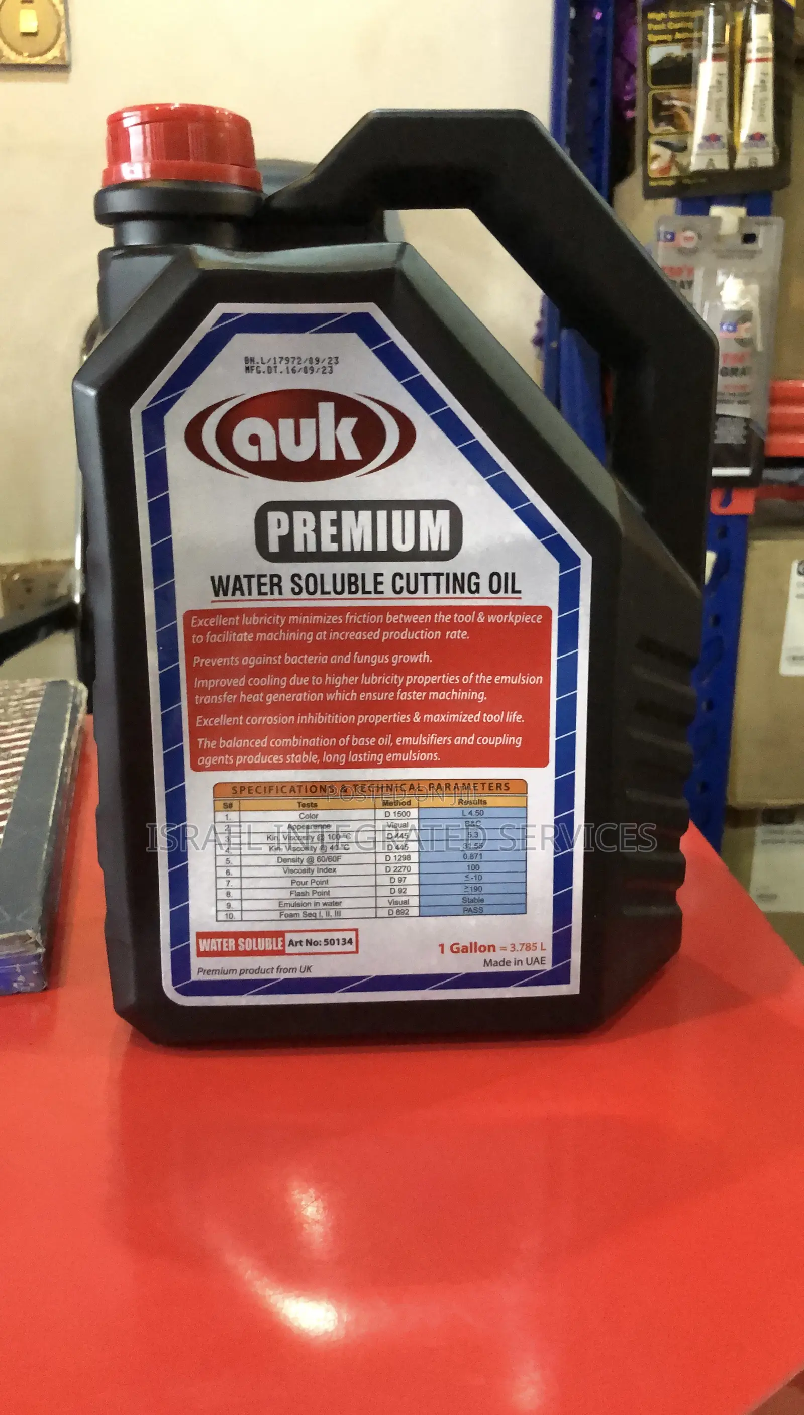 Auk Premium Water Soluble Cutting Oil