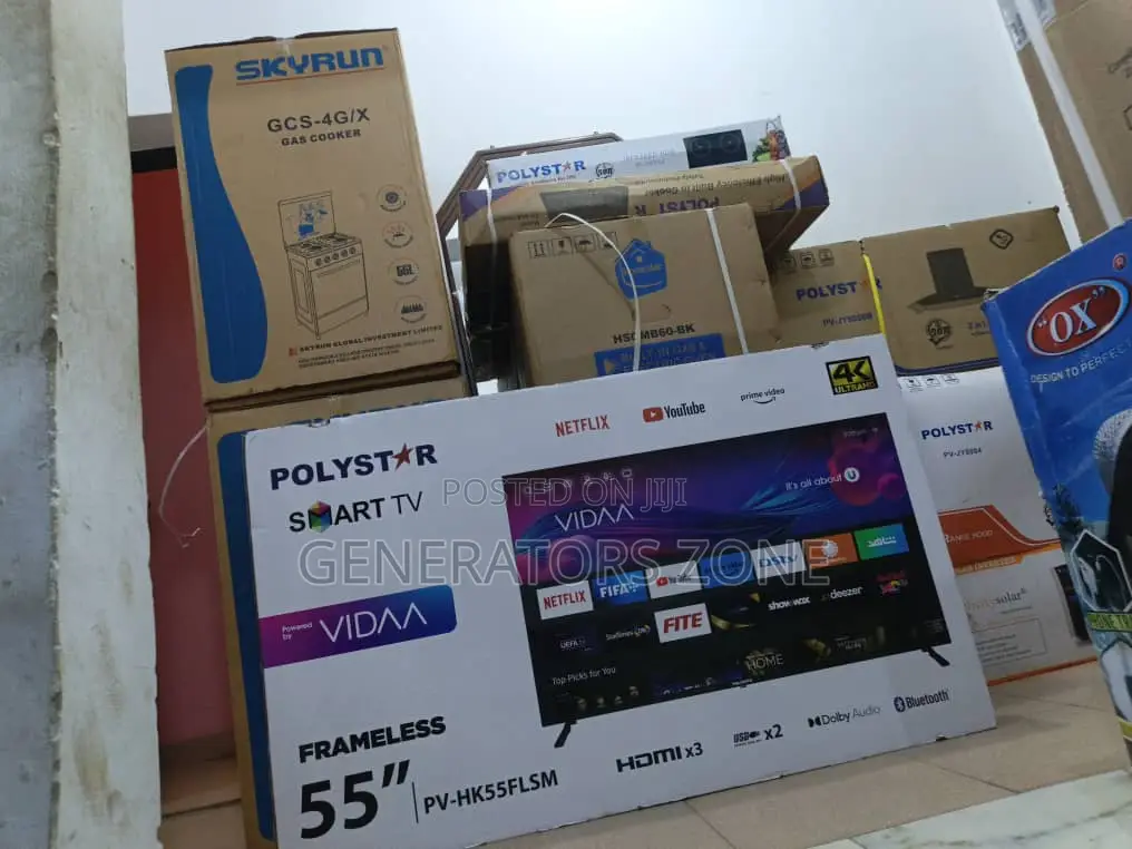Upgrade Your Viewing – Polystar 55 Inches Tv Pv-Hk55flsm
