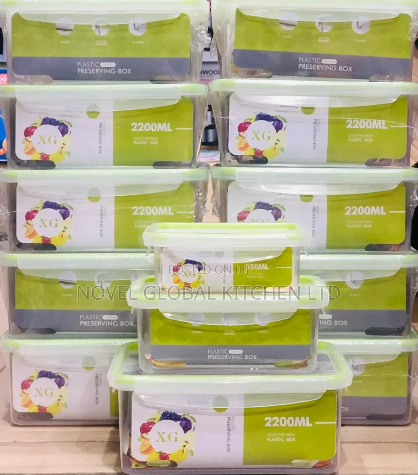 Plastic Preserving Box
