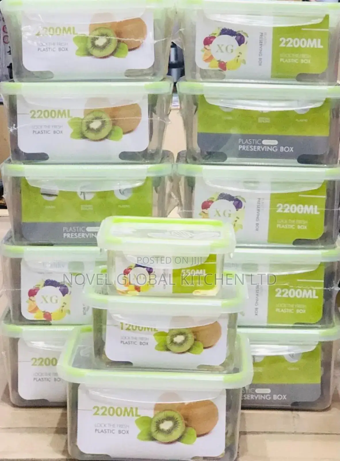 Plastic Preserving Box