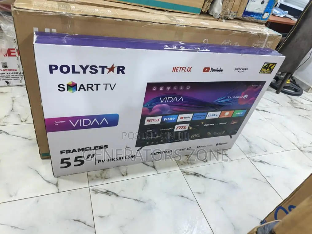 The Ultimate Viewing Experience – Polystar 55” Smart Led Tv