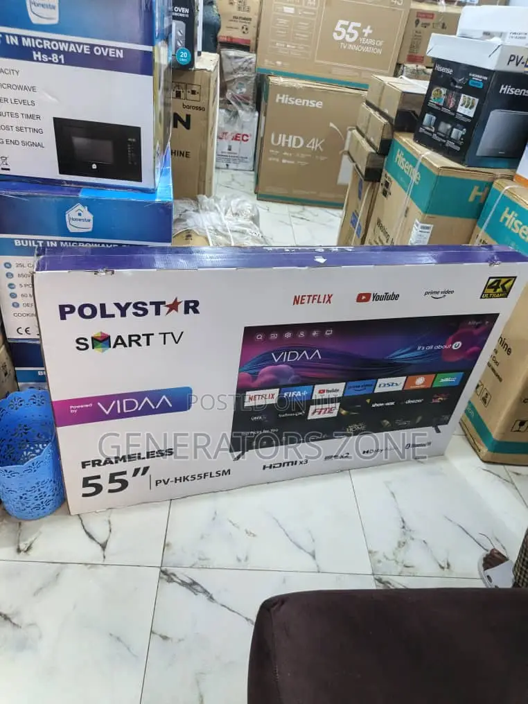 The Ultimate Viewing Experience – Polystar 55” Smart Led Tv