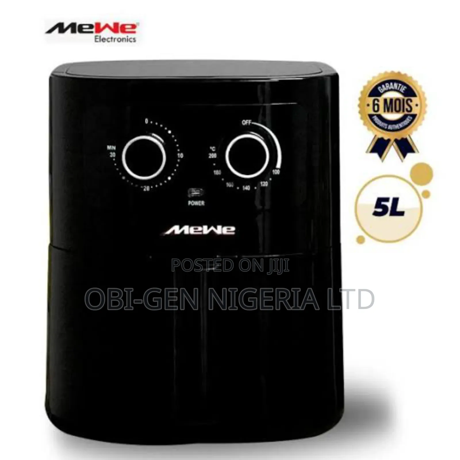 Mewe Air Fryer Mwkca-airf0601 Set
