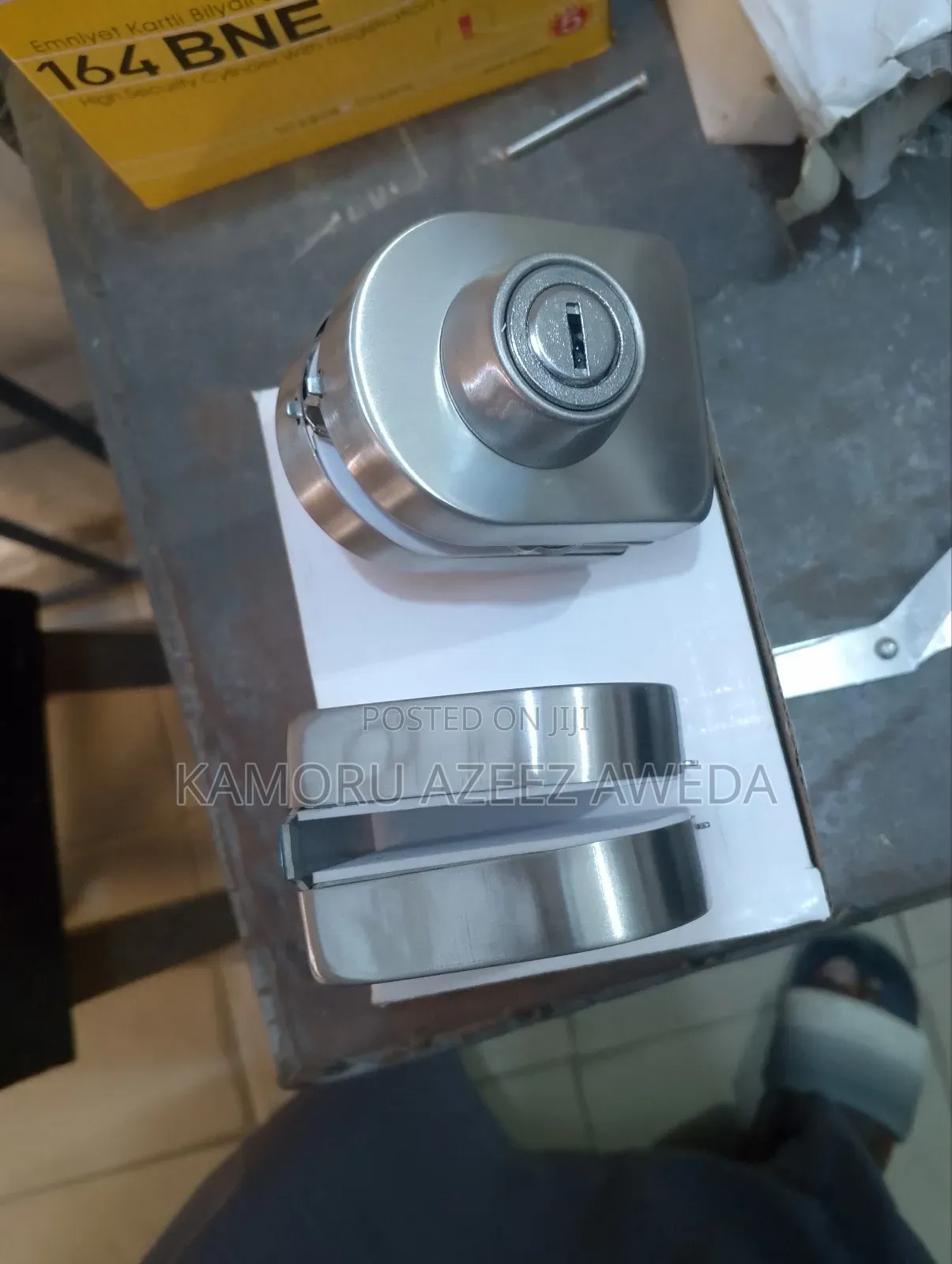 Glass Lock Stainless Steel Best Quality