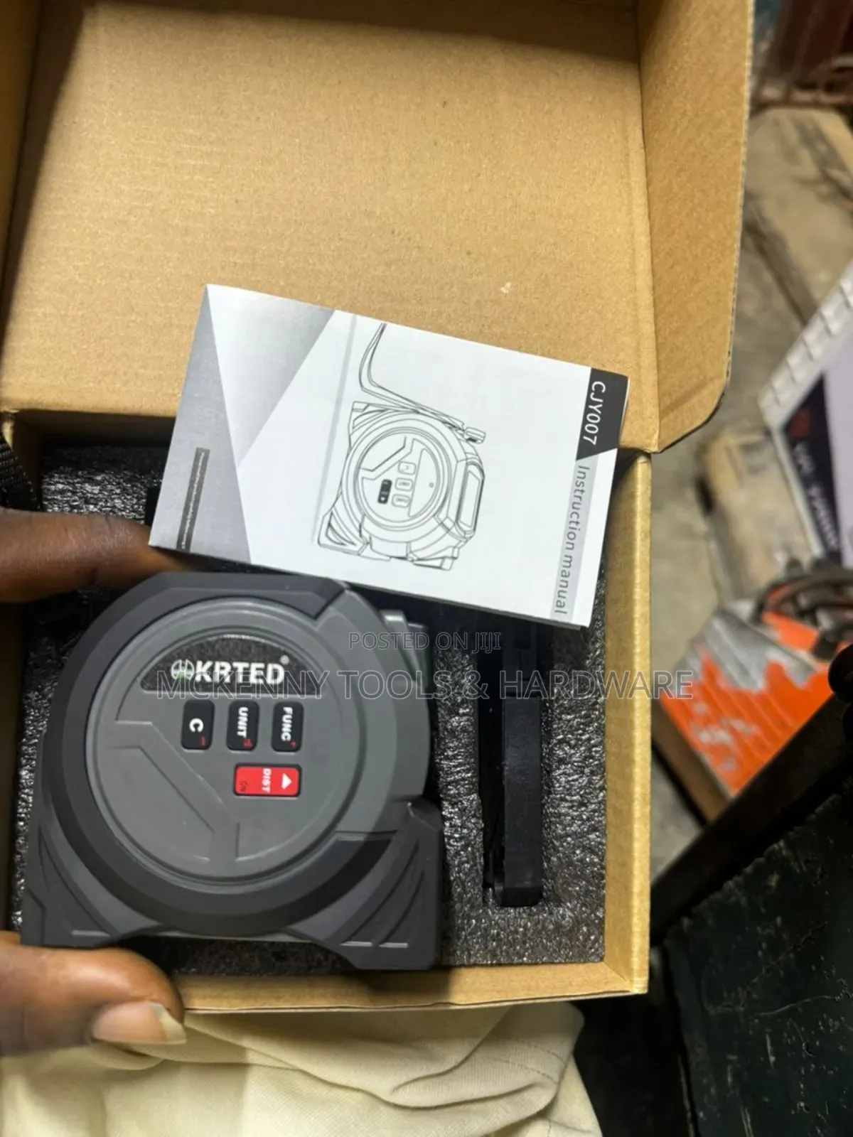 3-in-1 Laser Measuring Tape, 196/131ft High Accuracy 