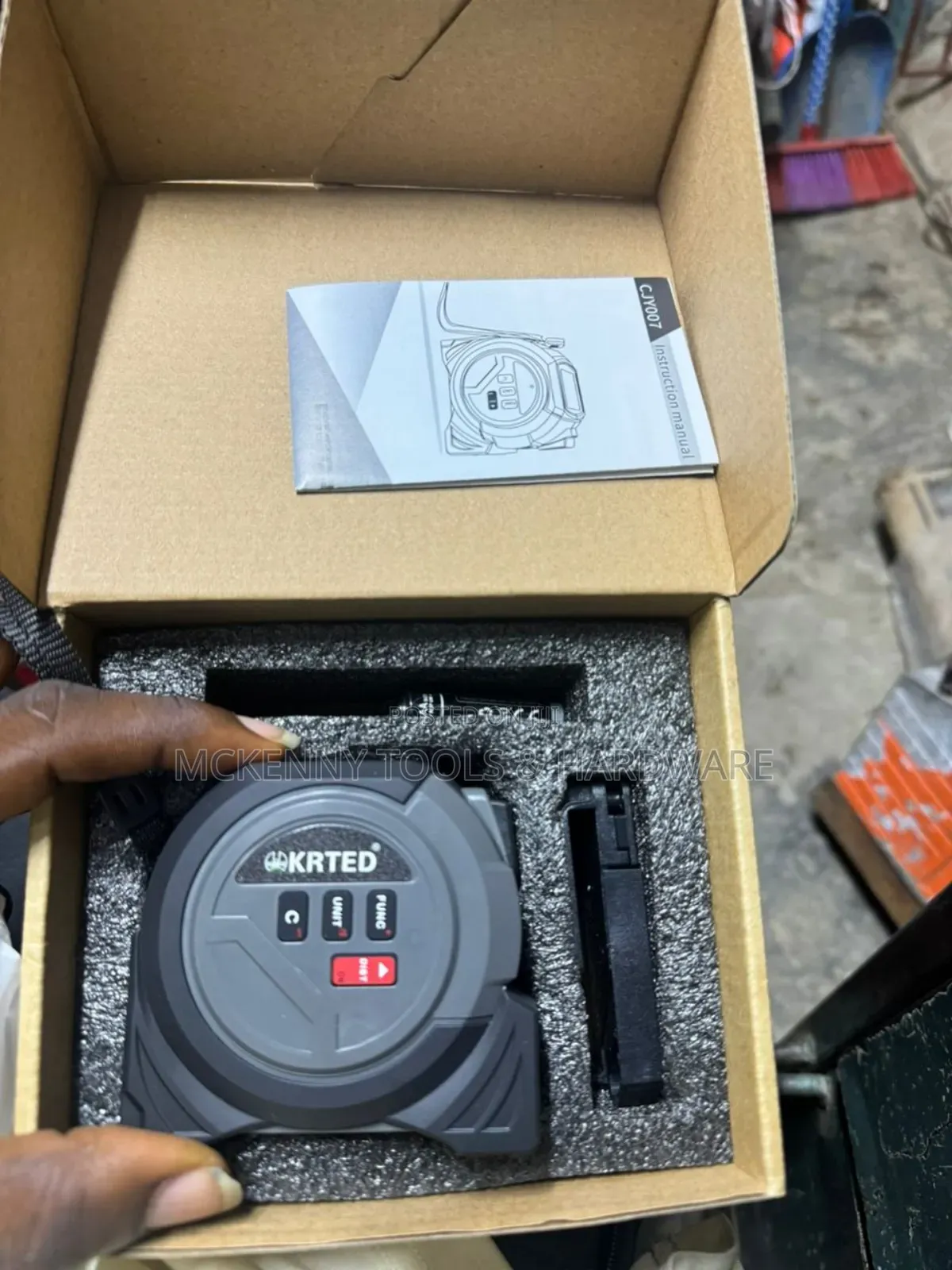 3-in-1 Laser Measuring Tape, 196/131ft High Accuracy 