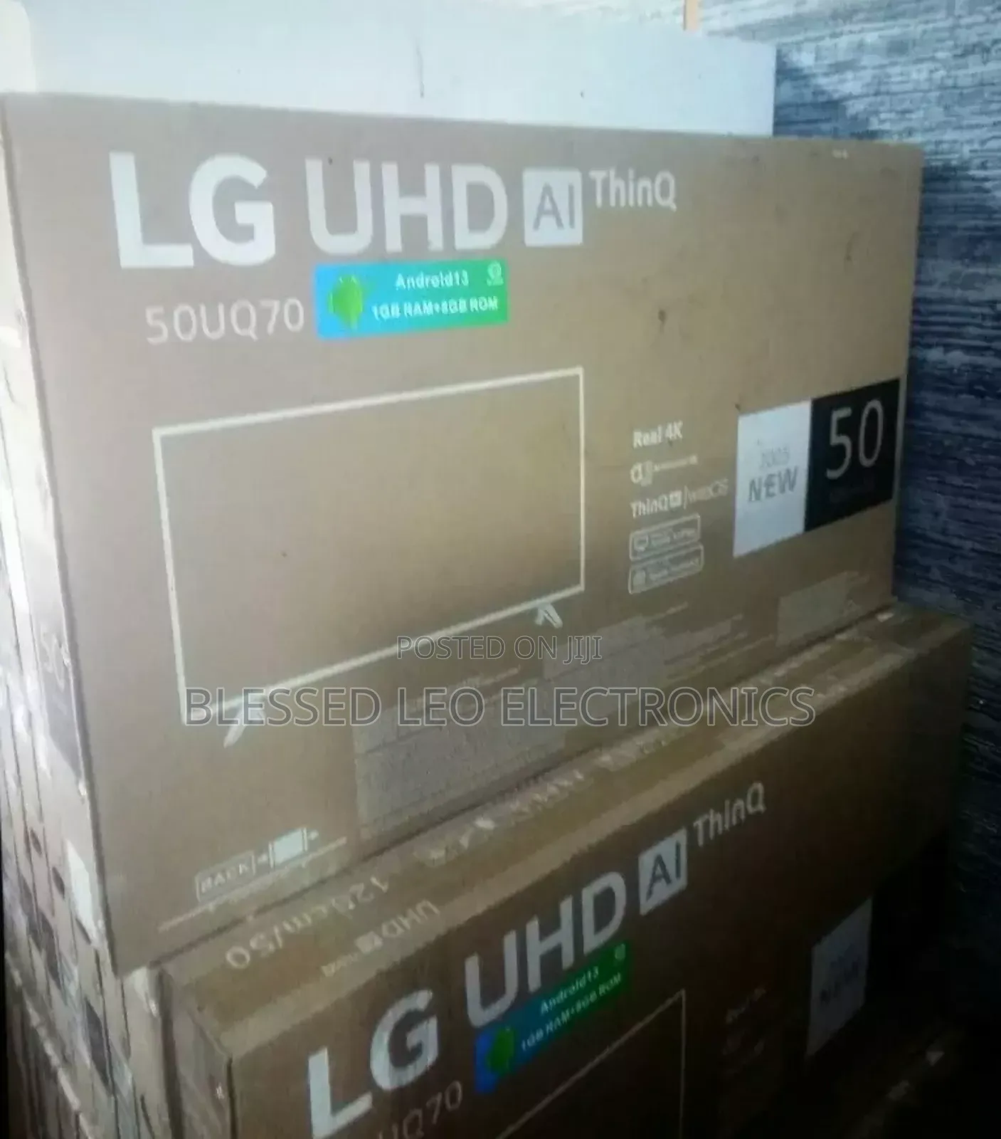 Lg 50inches With Beautiful Frameless Brand New Uhd Tv