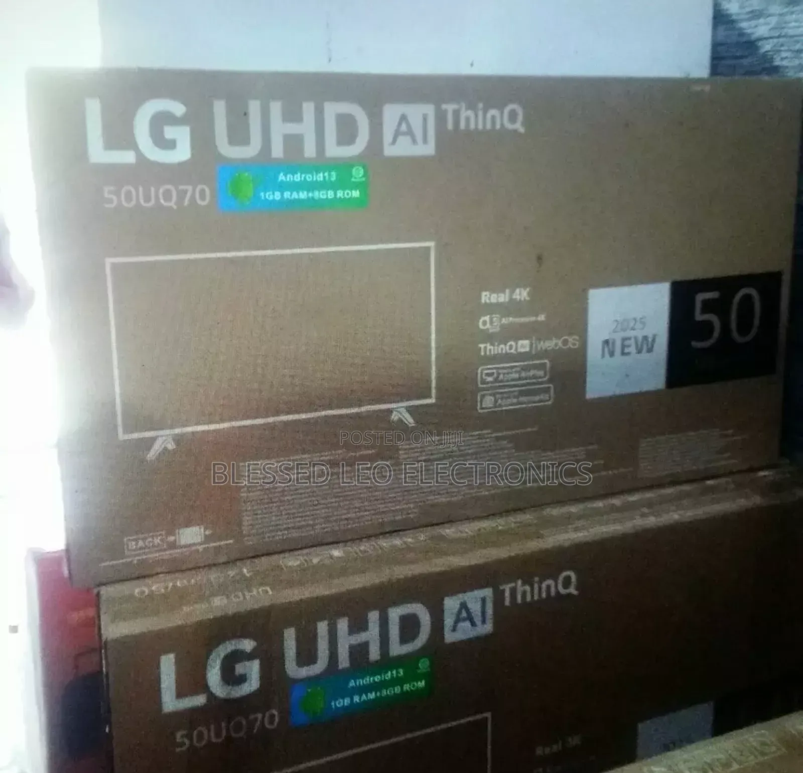 Lg 50inches With Beautiful Frameless Brand New Uhd Tv