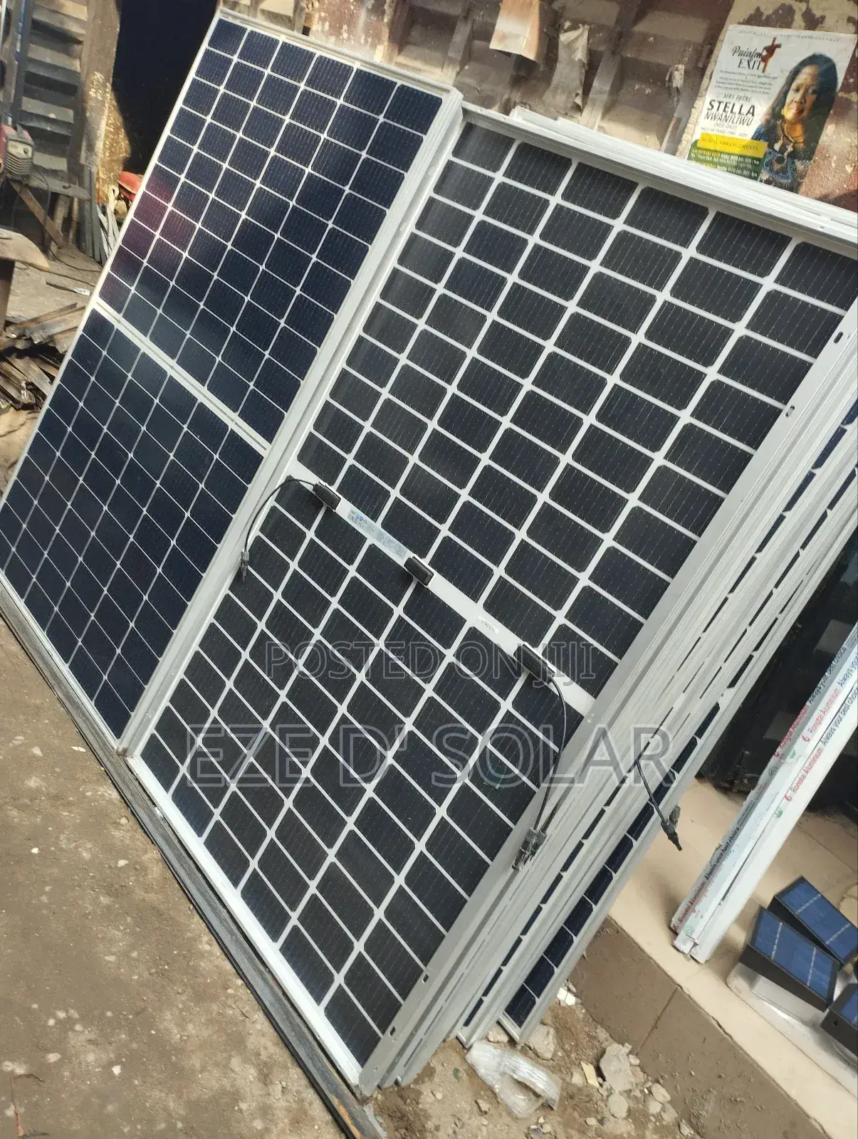 550w Jinko Solar Panel Bi-Facial Halfcut