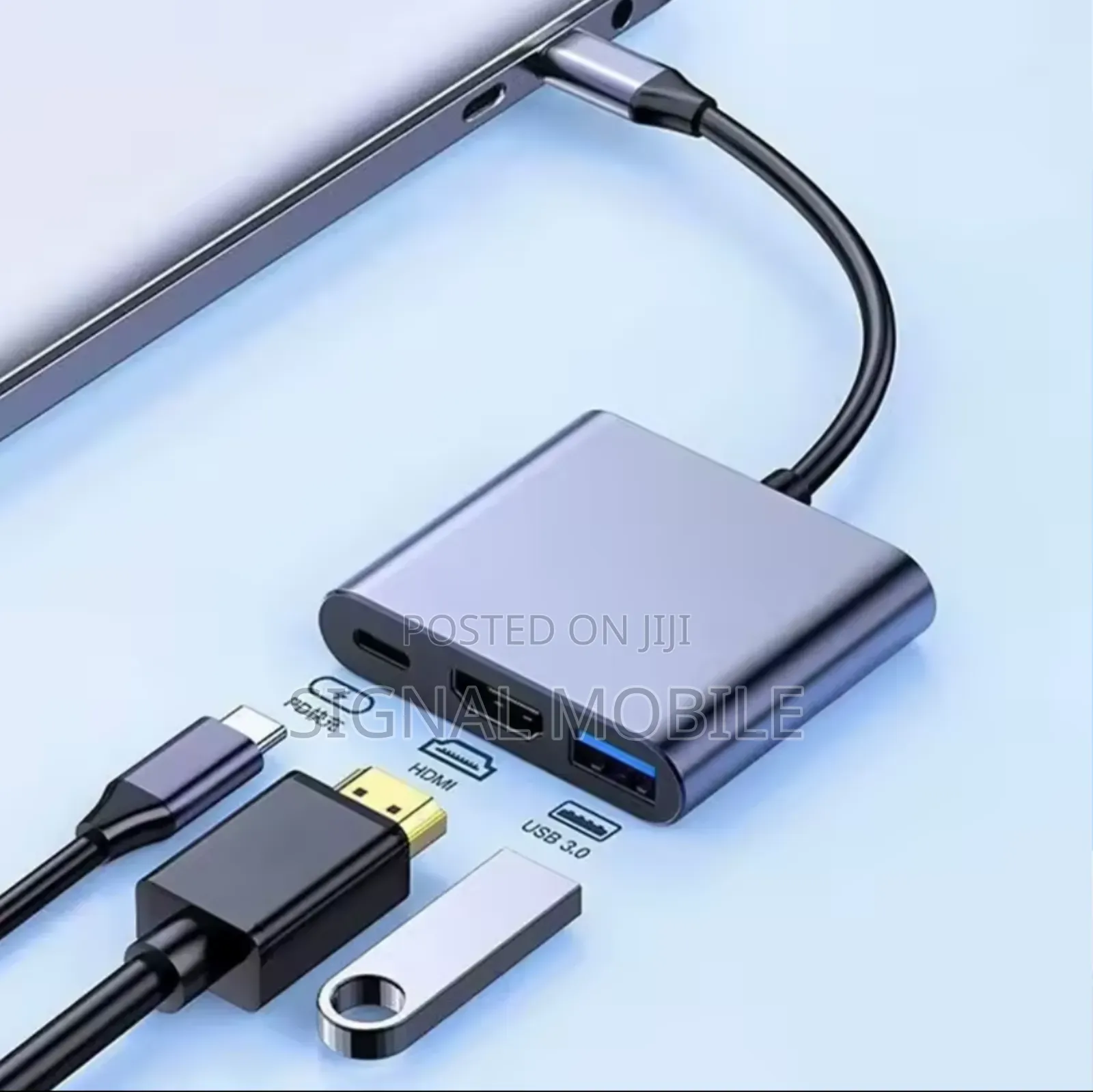 Type-C to Hdmi 3 in 1 Hub Docking Station