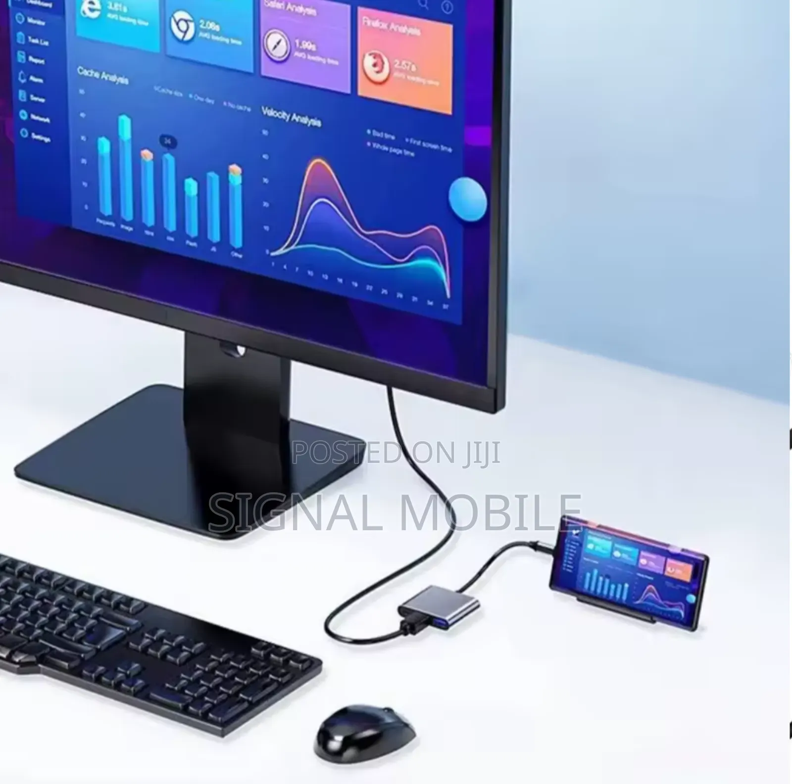 Type-C to Hdmi 3 in 1 Hub Docking Station